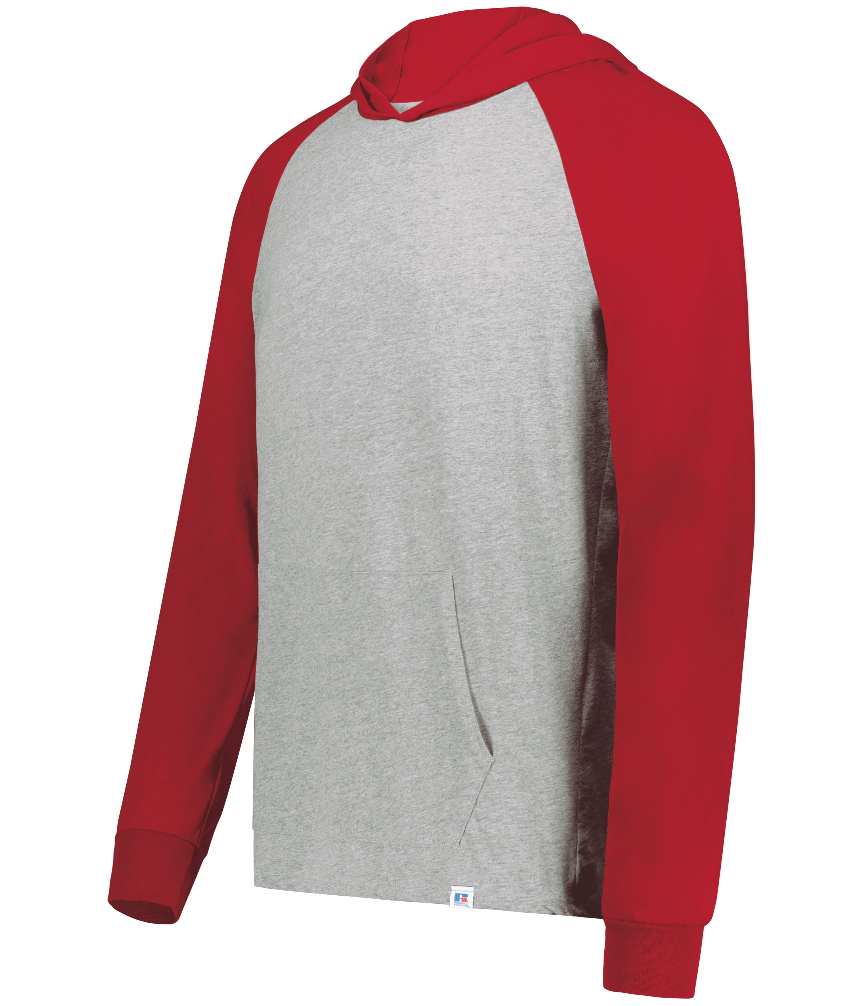 64HTTM Russell Athletic Jersey Pullover Hooded Raglan