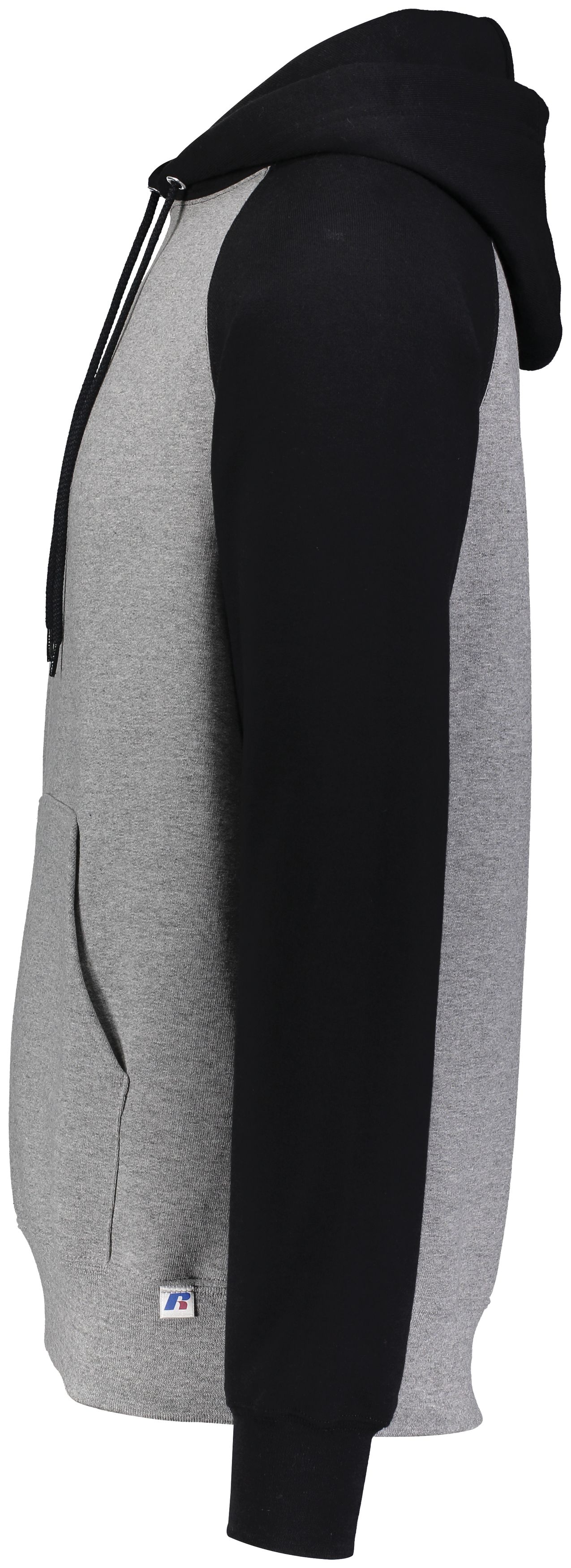 693HBM Russell Athletic Dri-PowerA Fleece Color Block Hoodie 693HBM Russell Athletic Dri-PowerA Fleece Color Block Hoodie - Siide Image