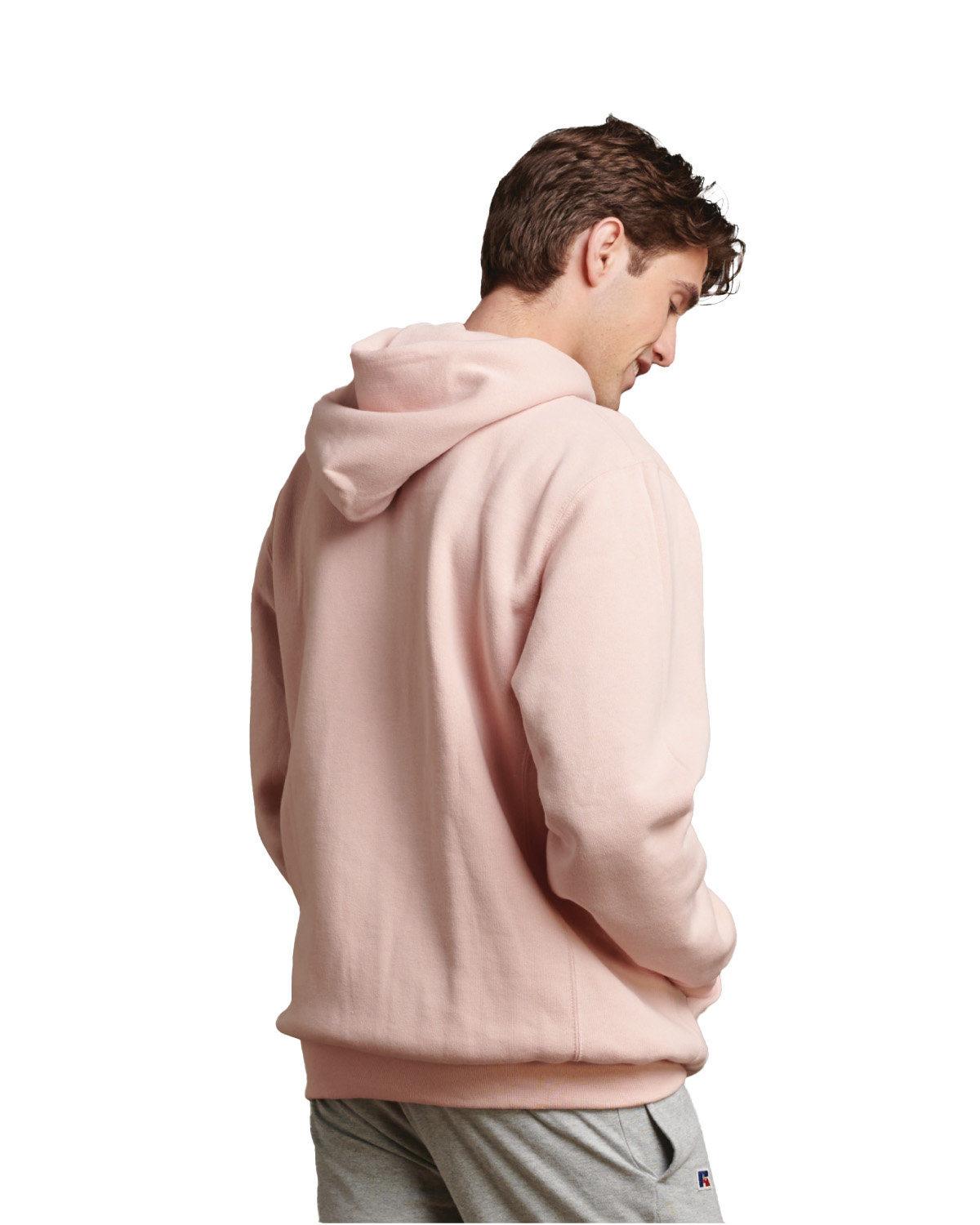 695HBM Russell Athletic Unisex Dri-Power Hooded Sweatshirt - Back Image