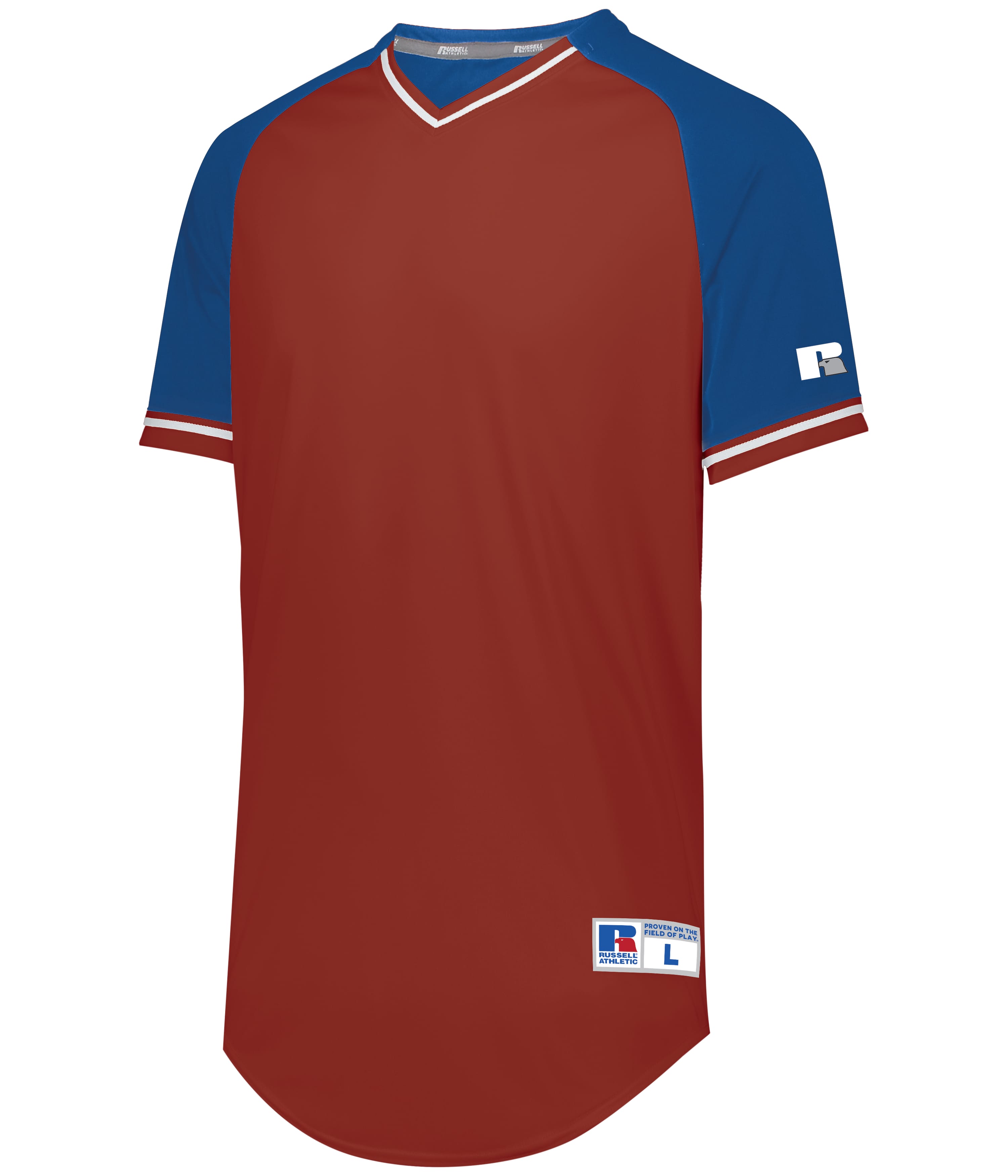 R01X3B Russell Athletic YOUTH CLASSIC V-NECK JERSEY R01X3B Russell Athletic YOUTH CLASSIC V-NECK JERSEY