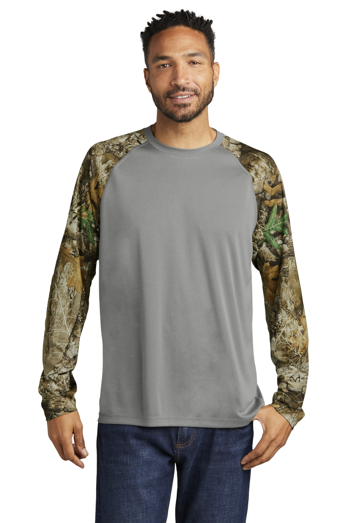 RU151LS Russell Outdoors Realtree Colorblock Performance Long Sleeve Tee RU151LS Russell Outdoors Realtree Colorblock Performance Long Sleeve Tee