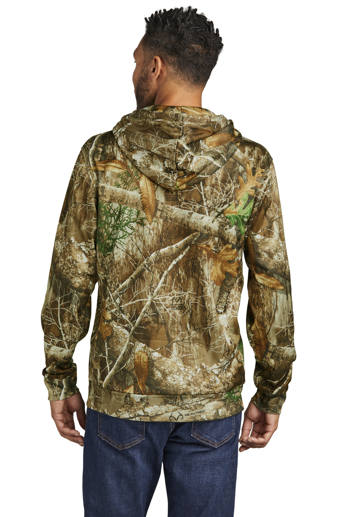 RU400 Russell Outdoors  Realtree Pullover Hoodie - Back Image