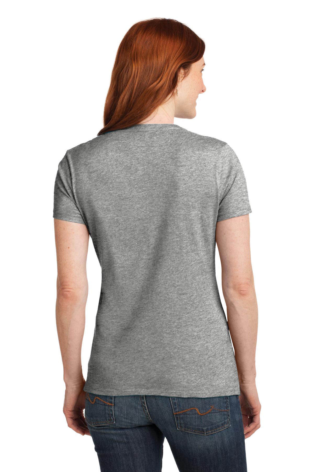 S04V Hanes Perfect-T Women’s V-Neck T-Shirt S04V Hanes Perfect-T Women’s V-Neck T-Shirt - Back Image
