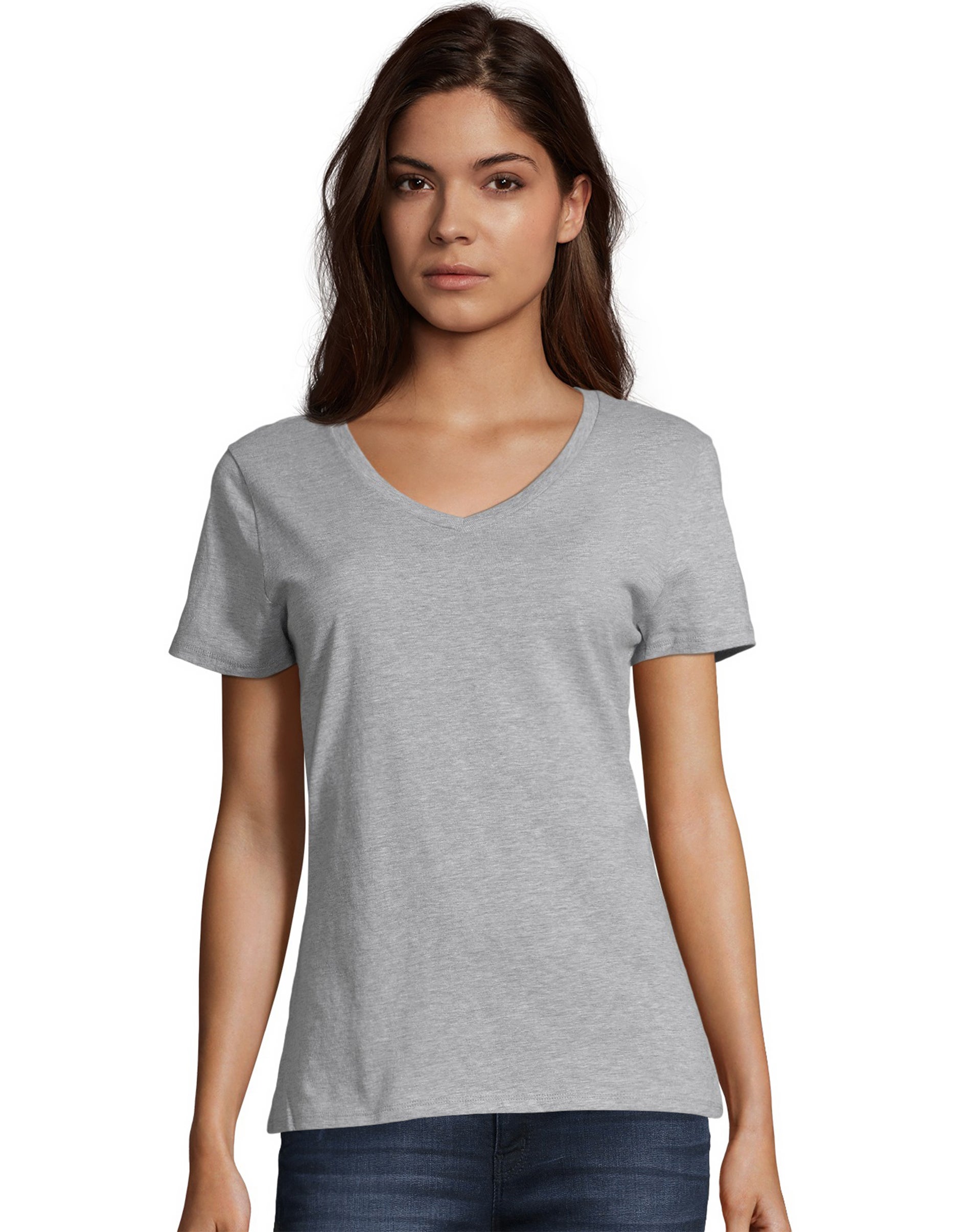 S04V Hanes Perfect-T Women’s V-Neck T-Shirt S04V Hanes Perfect-T Women’s V-Neck T-Shirt