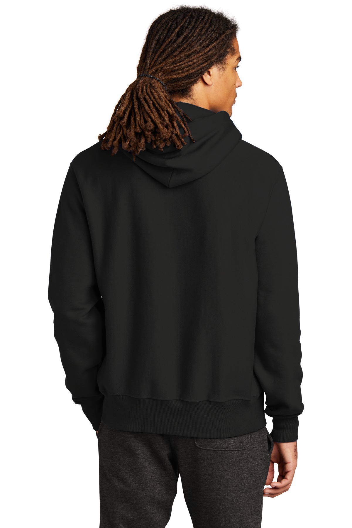 S101 Champion Reverse Weave Hooded Sweatshirt - Back Image