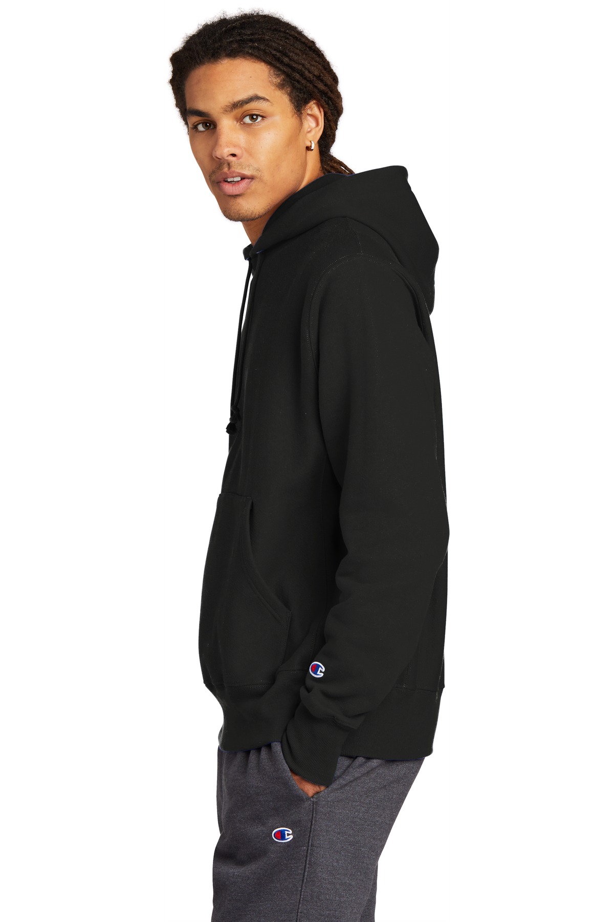 S101 Champion Reverse Weave Hooded Sweatshirt - Siide Image