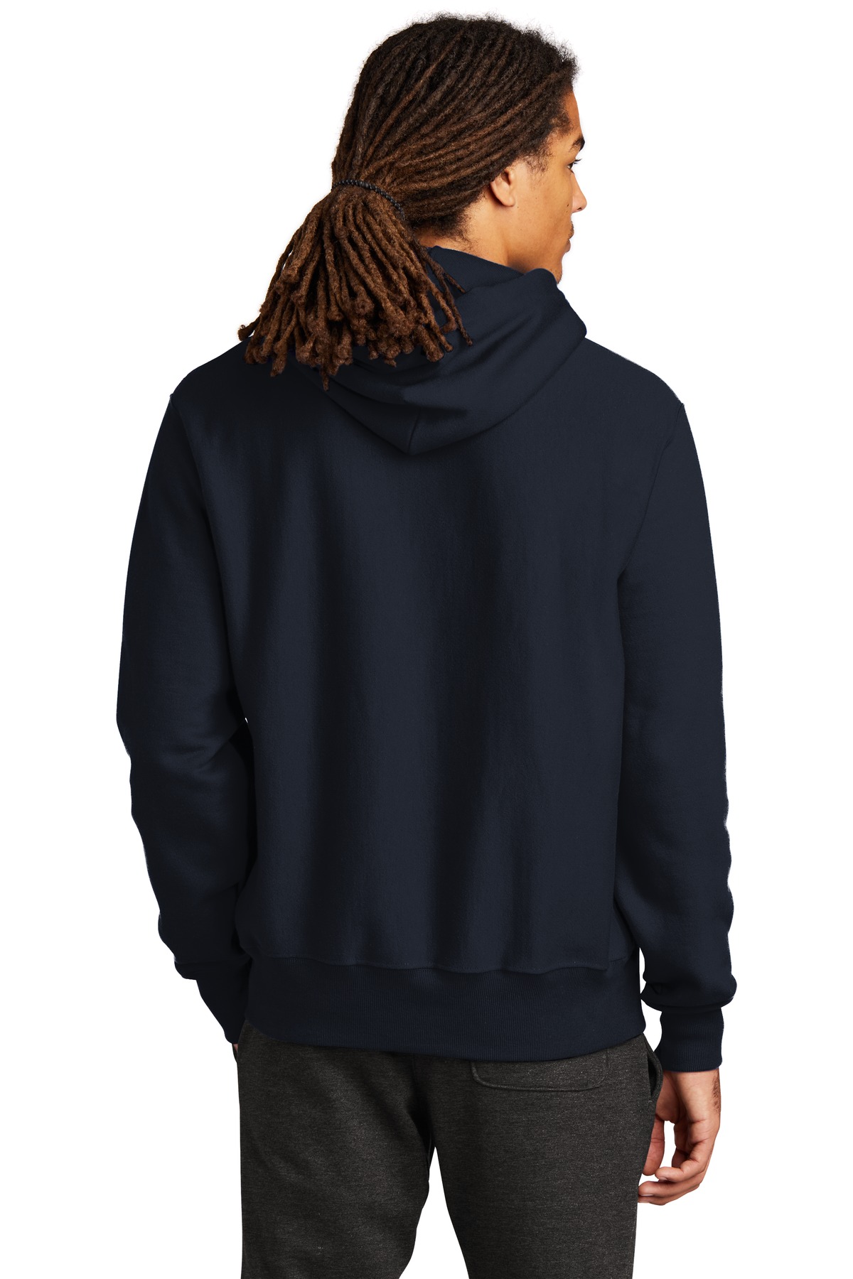 S101 Champion Reverse Weave Hooded Sweatshirt - Back Image