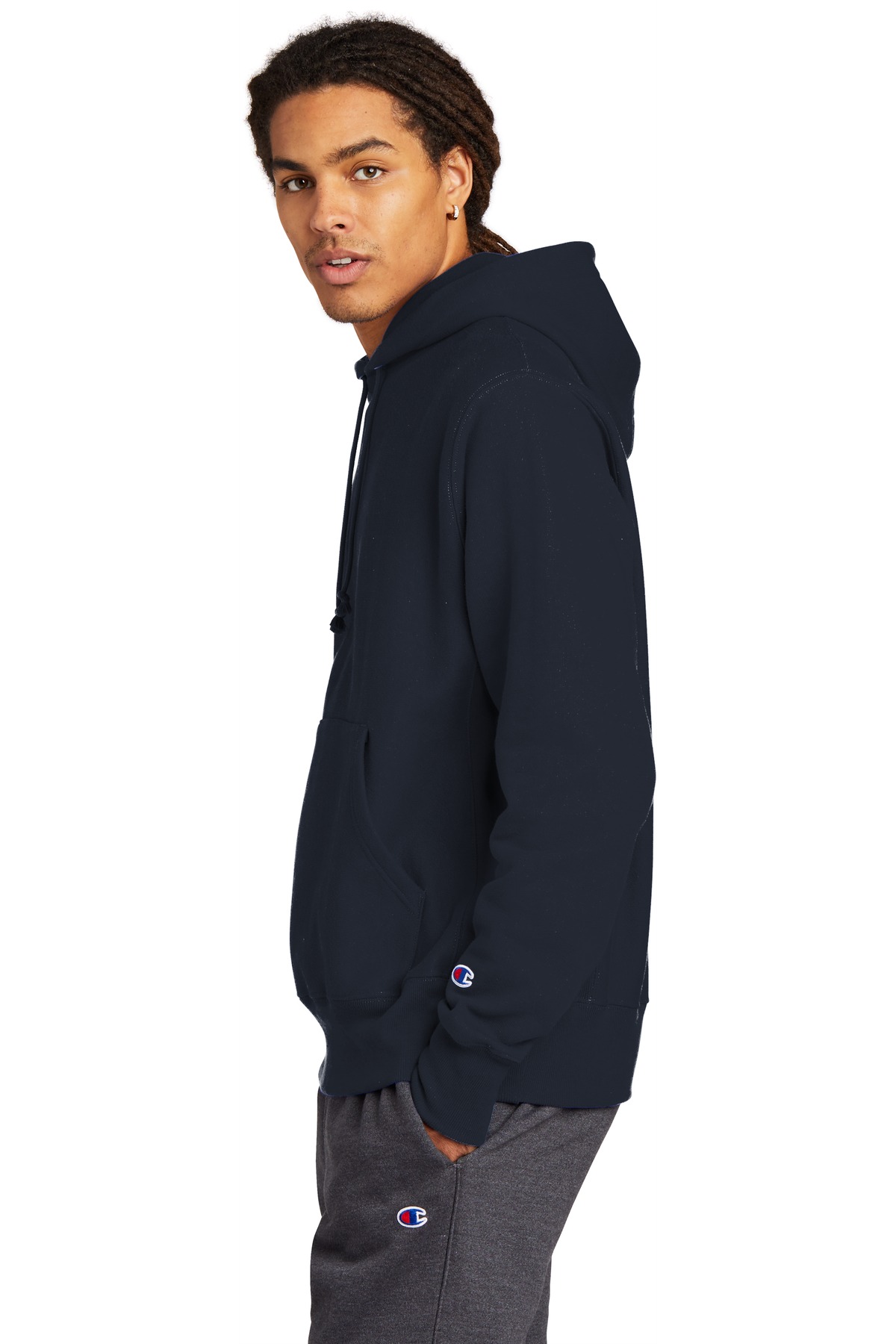S101 Champion Reverse Weave Hooded Sweatshirt - Siide Image