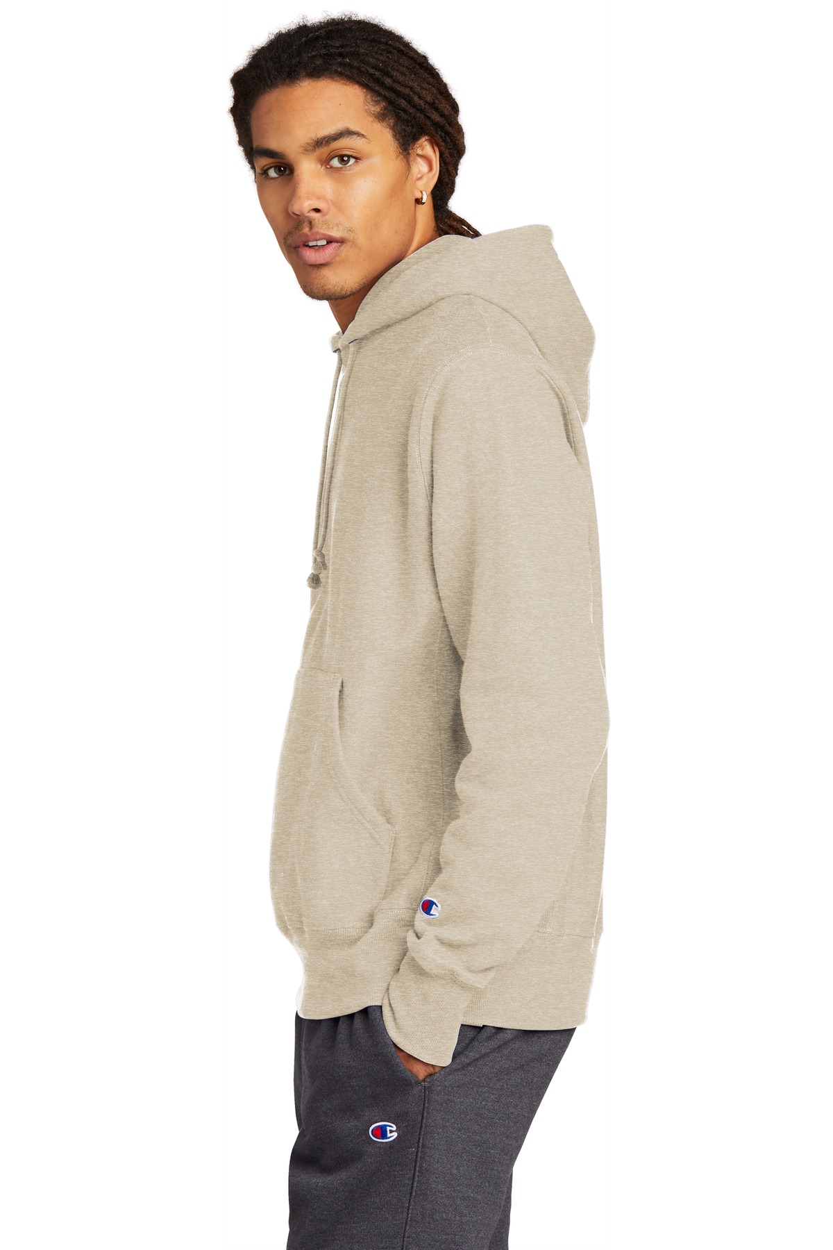 S101 Champion Reverse Weave Hooded Sweatshirt - Siide Image