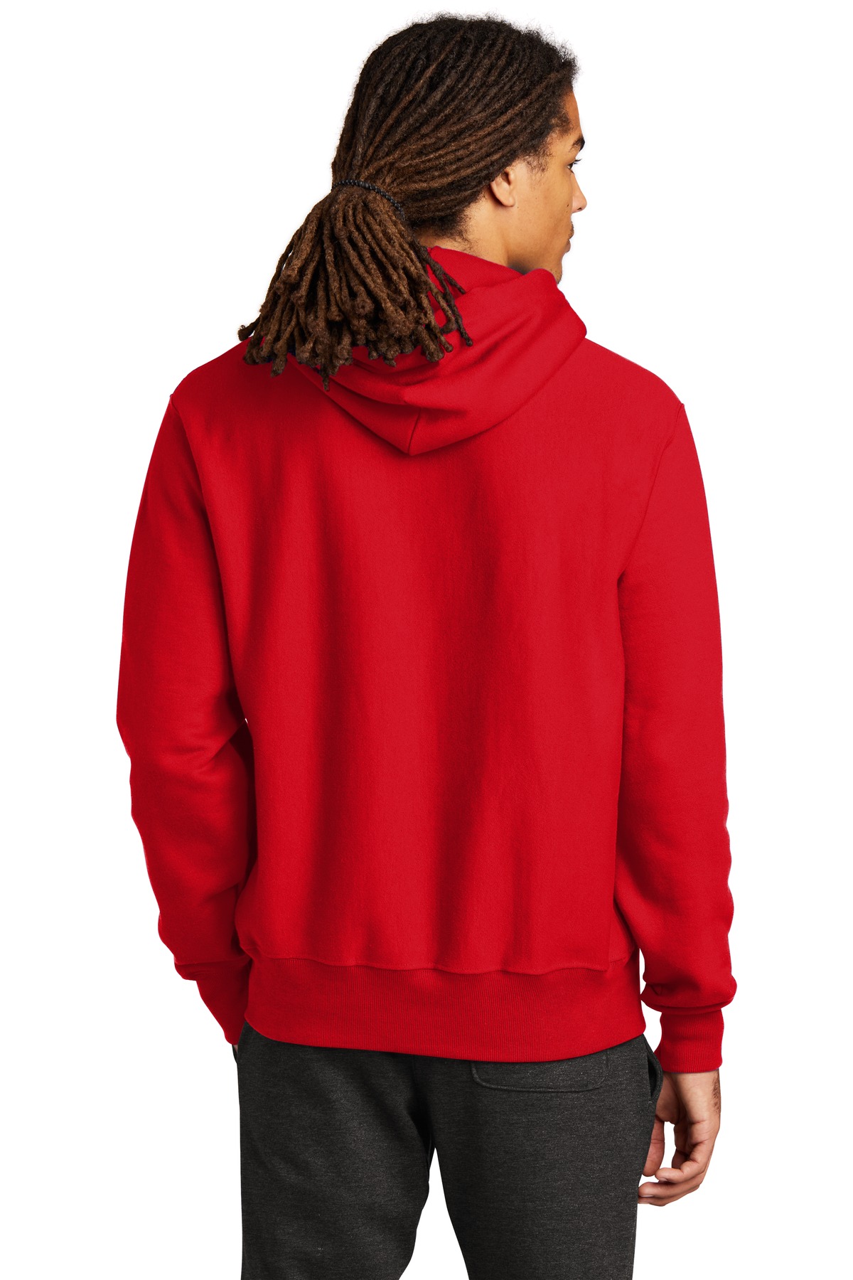 S101 Champion Reverse Weave Hooded Sweatshirt - Back Image