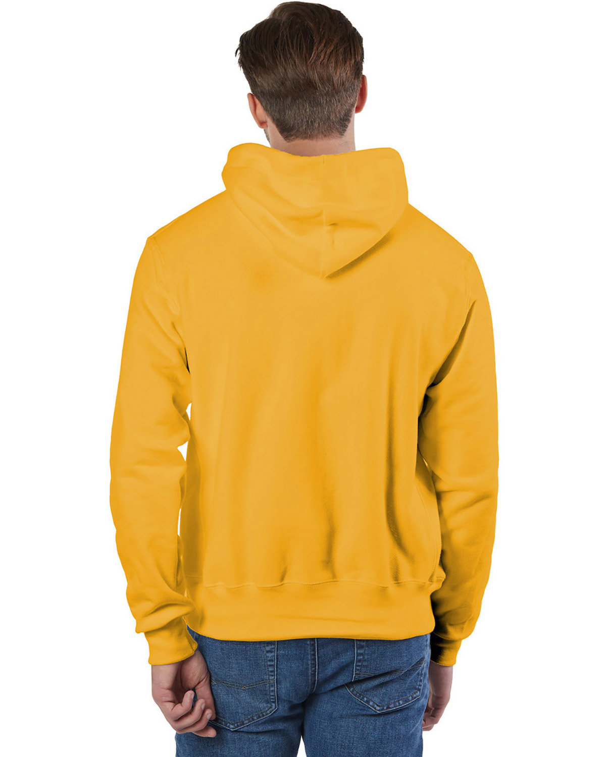 S1051 Champion Reverse Weave Pullover Hooded Sweatshirt - Back Image