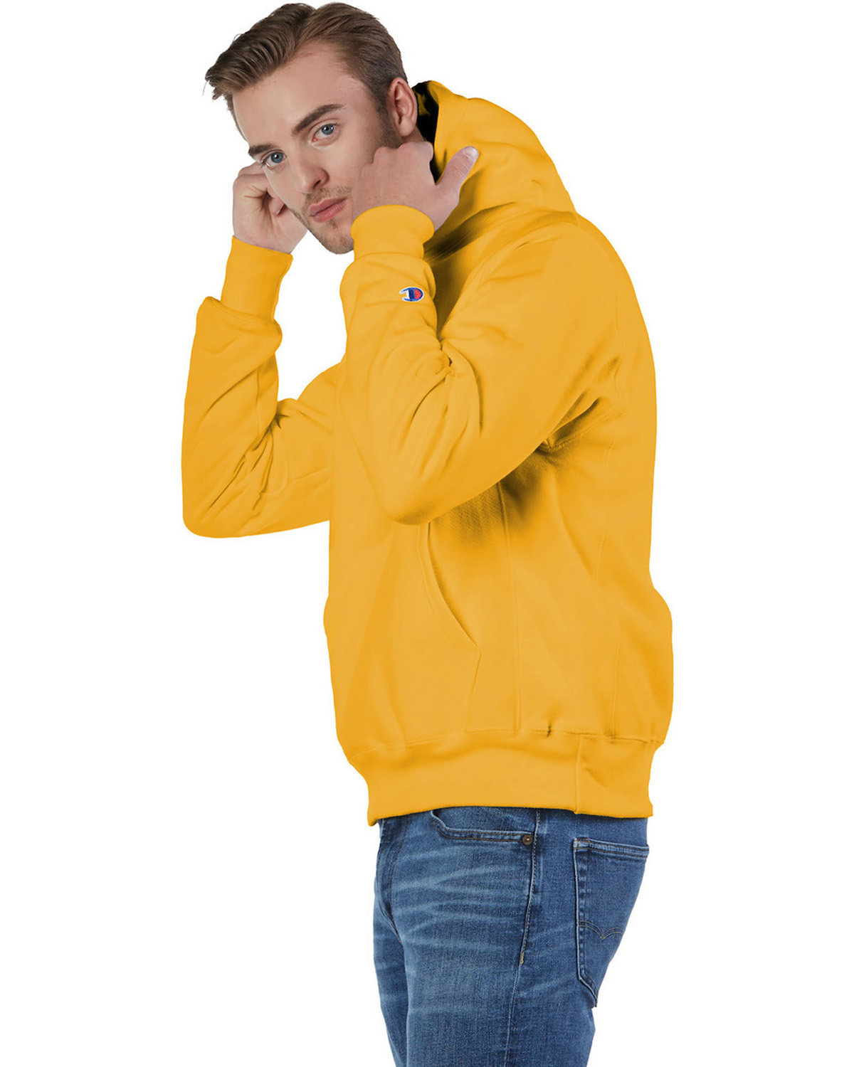 S1051 Champion Reverse Weave Pullover Hooded Sweatshirt - Siide Image