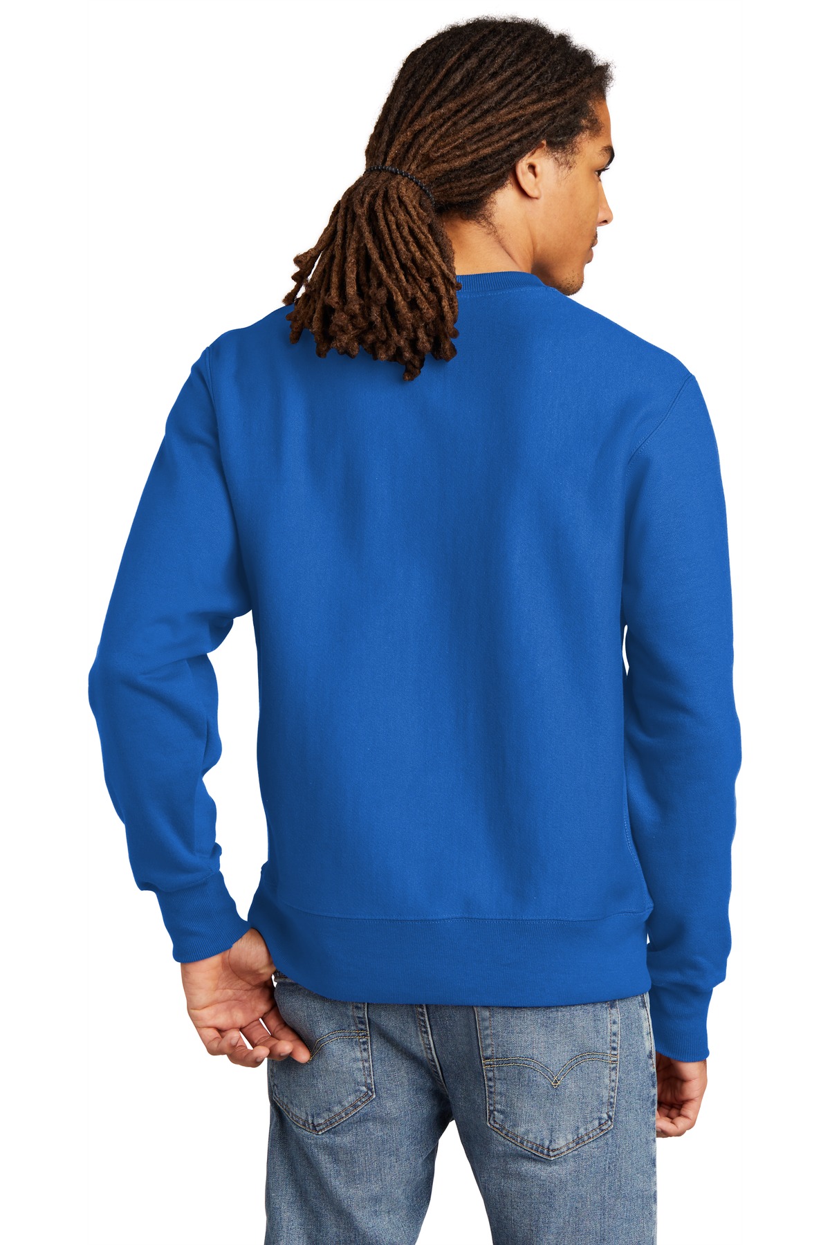 S149 Champion Reverse Weave Crewneck Sweatshirt - Back Image