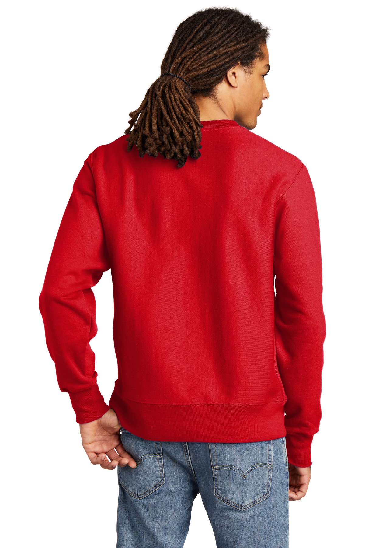S149 Champion Reverse Weave Crewneck Sweatshirt - Back Image