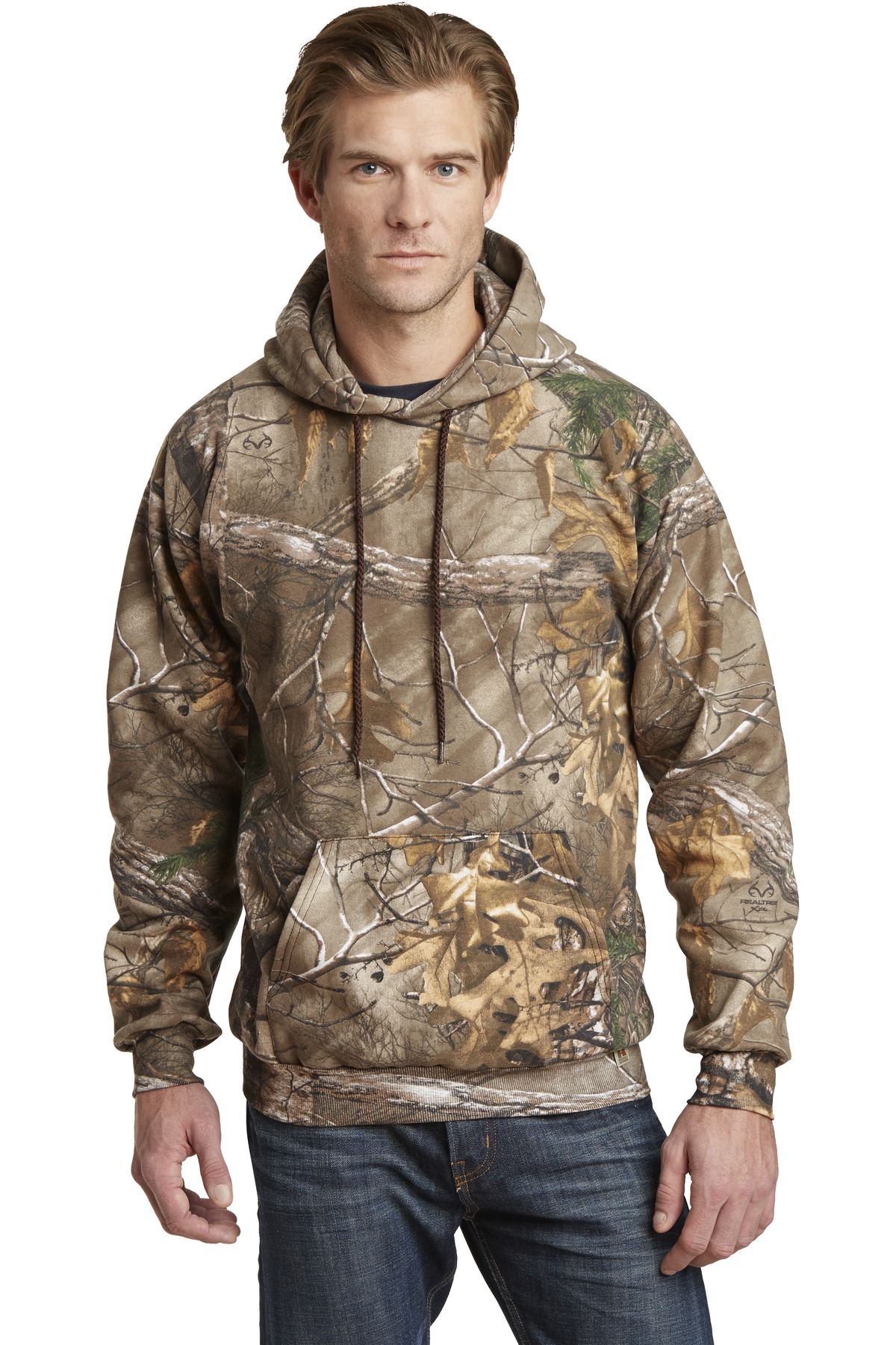 S459R Russell Outdoors &#8482; - Realtree Pullover Hooded Sweatshirt.