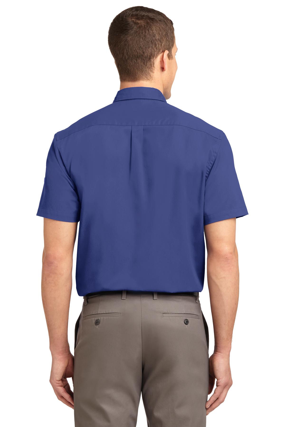 S508 Port Authority Short Sleeve Easy Care Shirt. S508 Port Authority Short Sleeve Easy Care Shirt. - Back Image