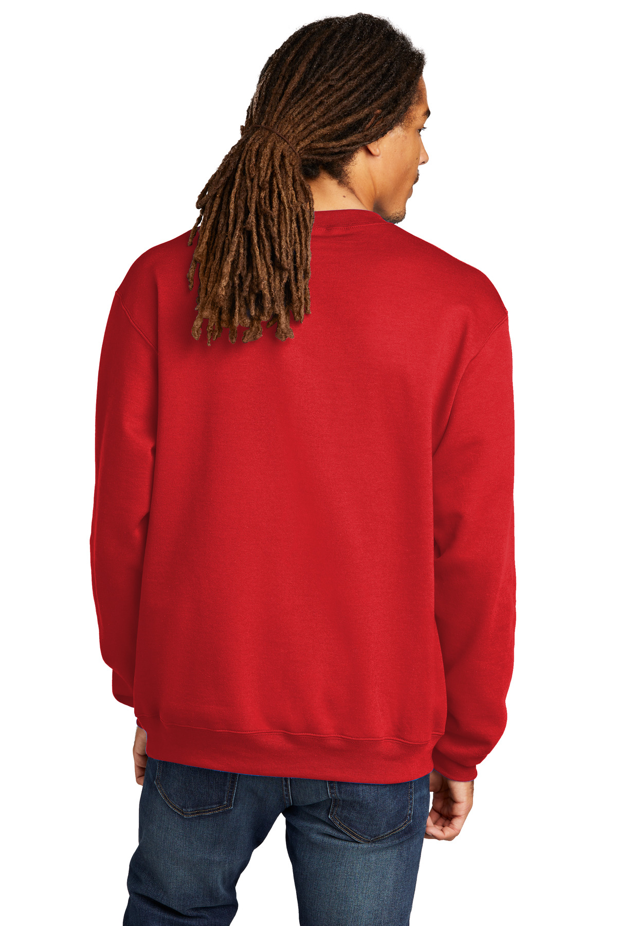 S6000 Champion Eco Fleece Crewneck SweatshirT - Back Image