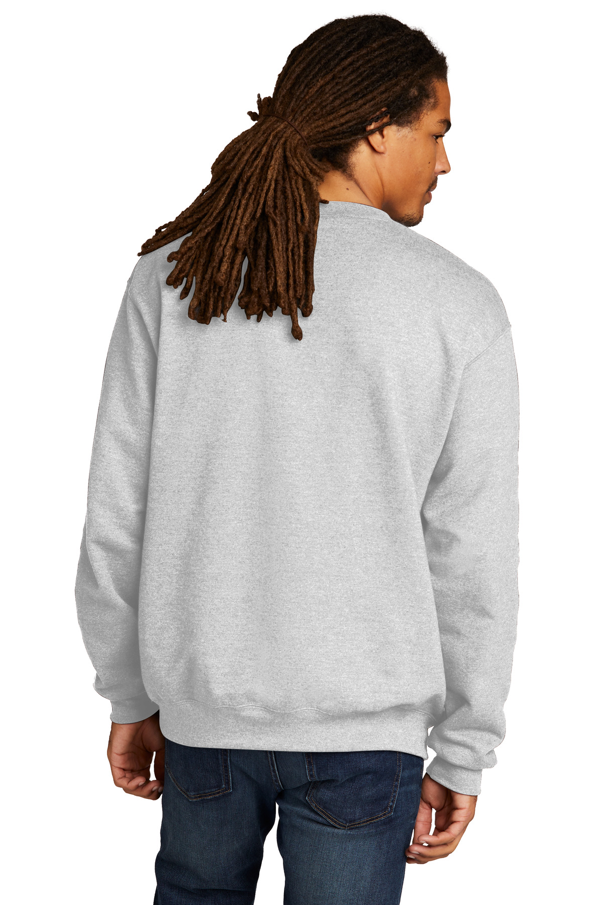 S6000 Champion Eco Fleece Crewneck Sweatshirt. - Back Image