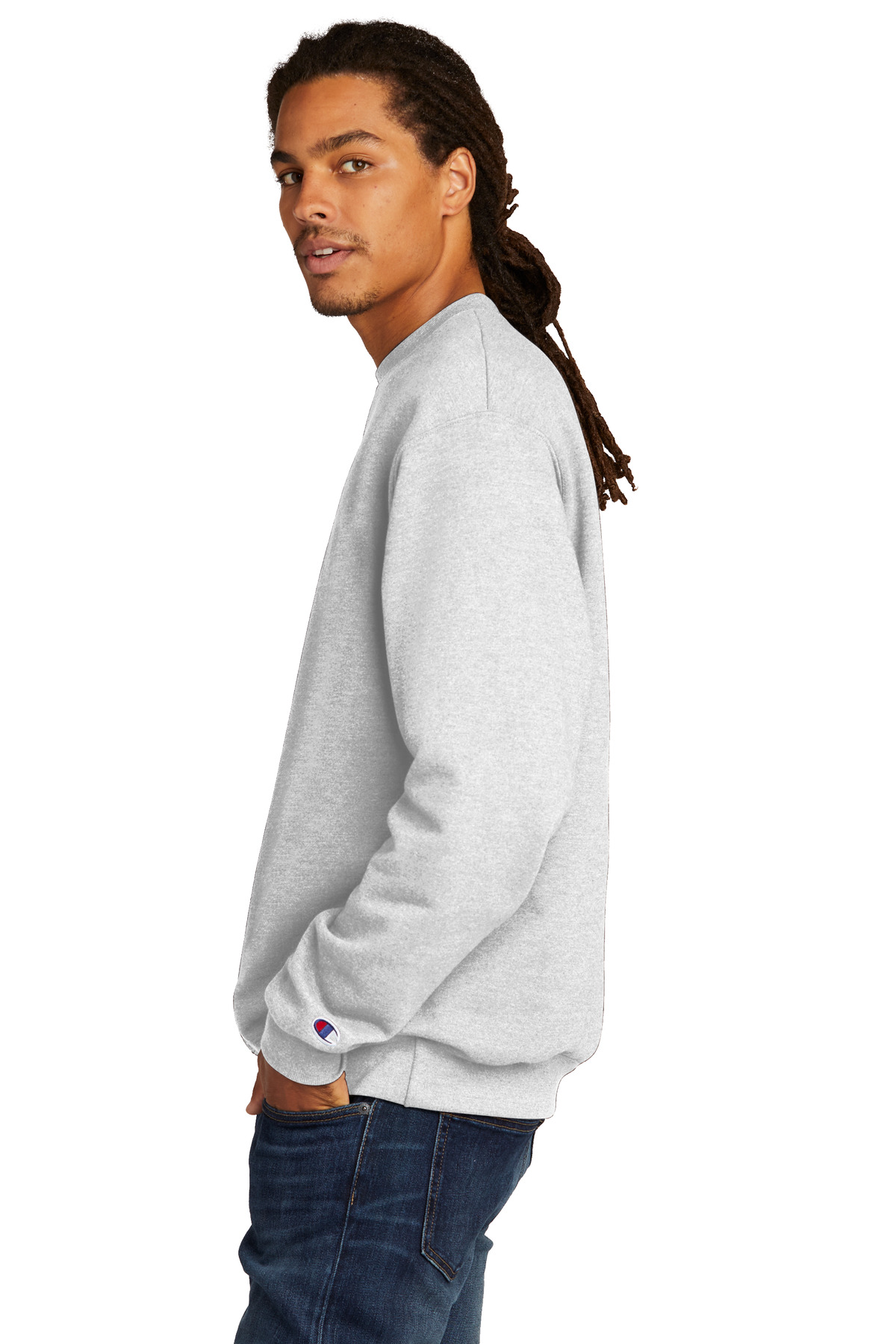 S6000 Champion Eco Fleece Crewneck Sweatshirt. - Siide Image