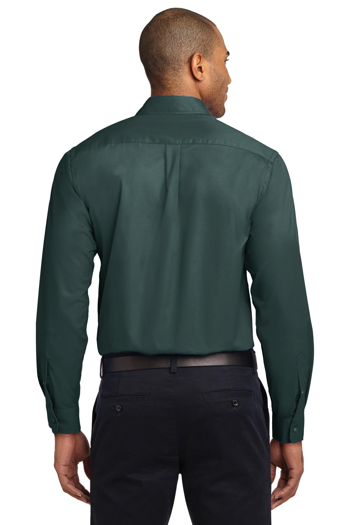S608 Port Authority Long Sleeve Easy Care Shirt S608 Port Authority Long Sleeve Easy Care Shirt - Back Image