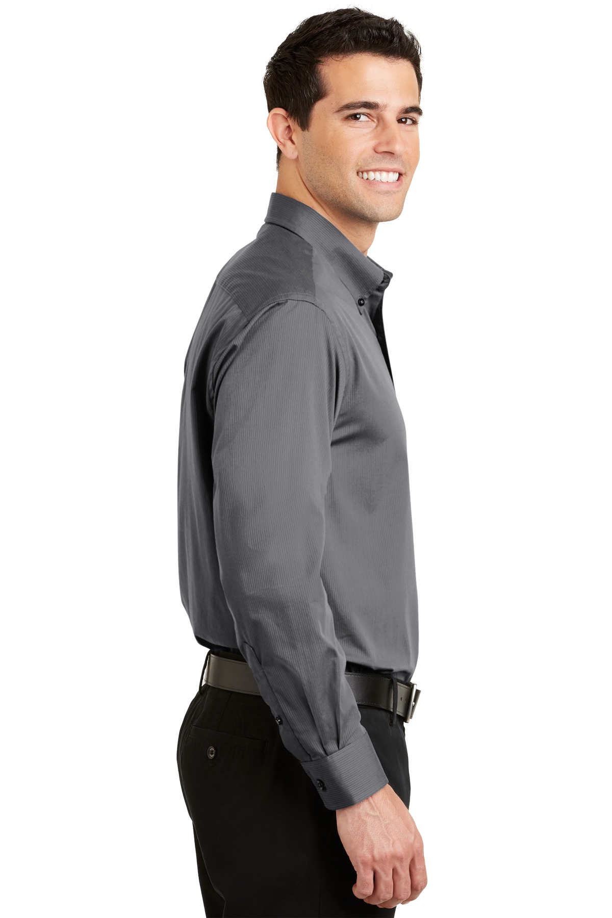 S613 Port Authority Tonal Pattern Easy Care Shirt - Siide Image