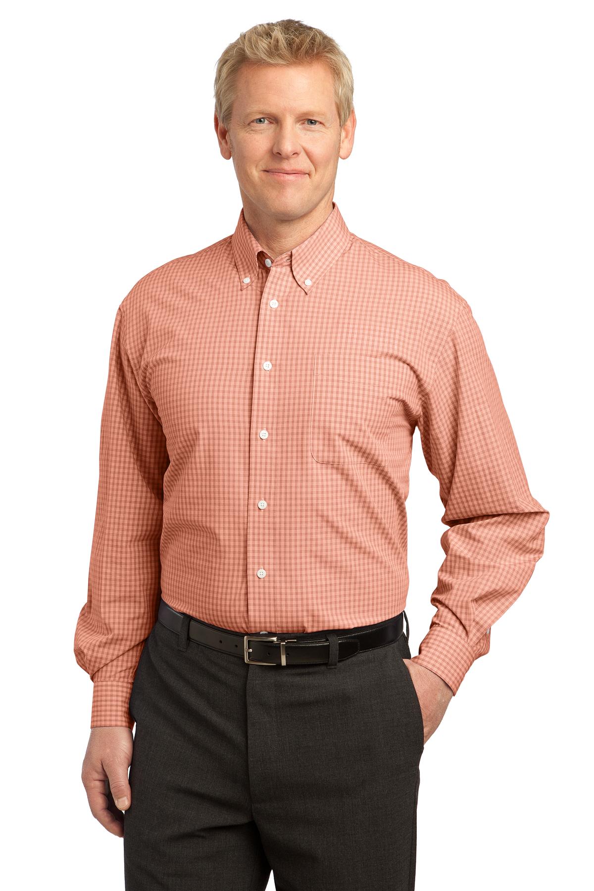 S639 Port Authority Plaid Pattern Easy Care Shirt. S639 Port Authority Plaid Pattern Easy Care Shirt.