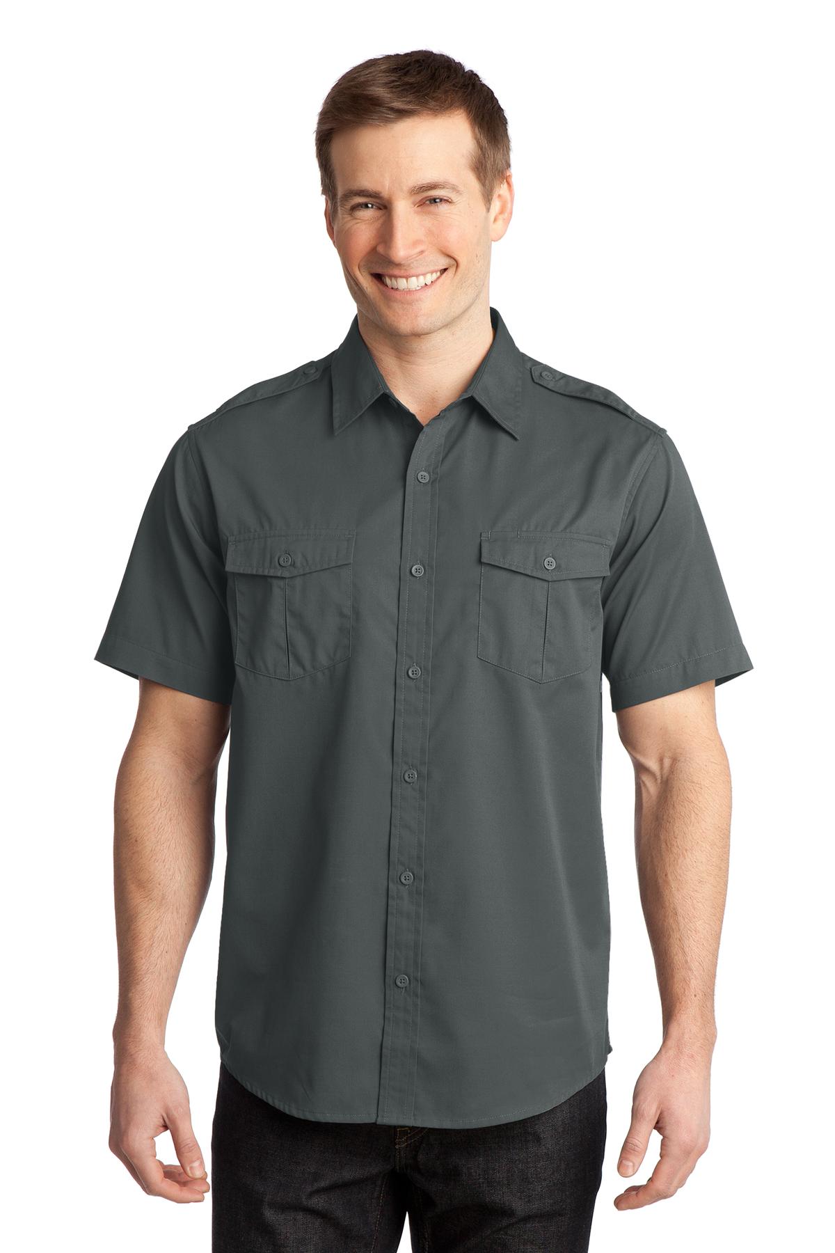 S648 Port Authority Stain-Release Short Sleeve Twill Shirt S648 Port Authority Stain-Release Short Sleeve Twill Shirt