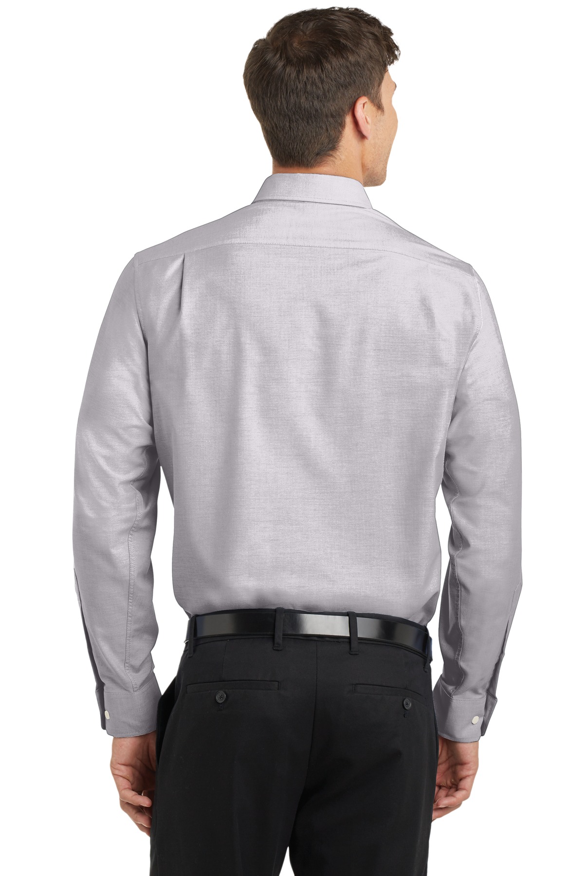 Port Authority Embroidery S658 SuperPro Oxford Shirt Port Authority Embroidery S658 SuperPro Oxford Shirt - Back Image