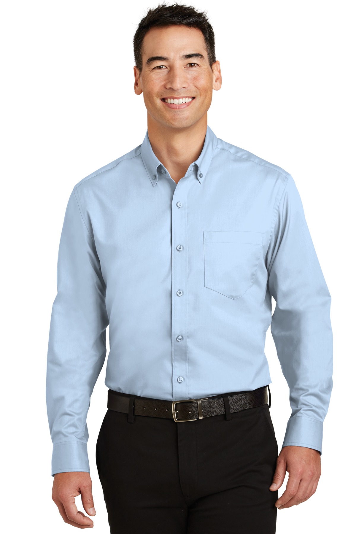 S663 Port Authority SuperPro Twill Shirt. Zoom Image