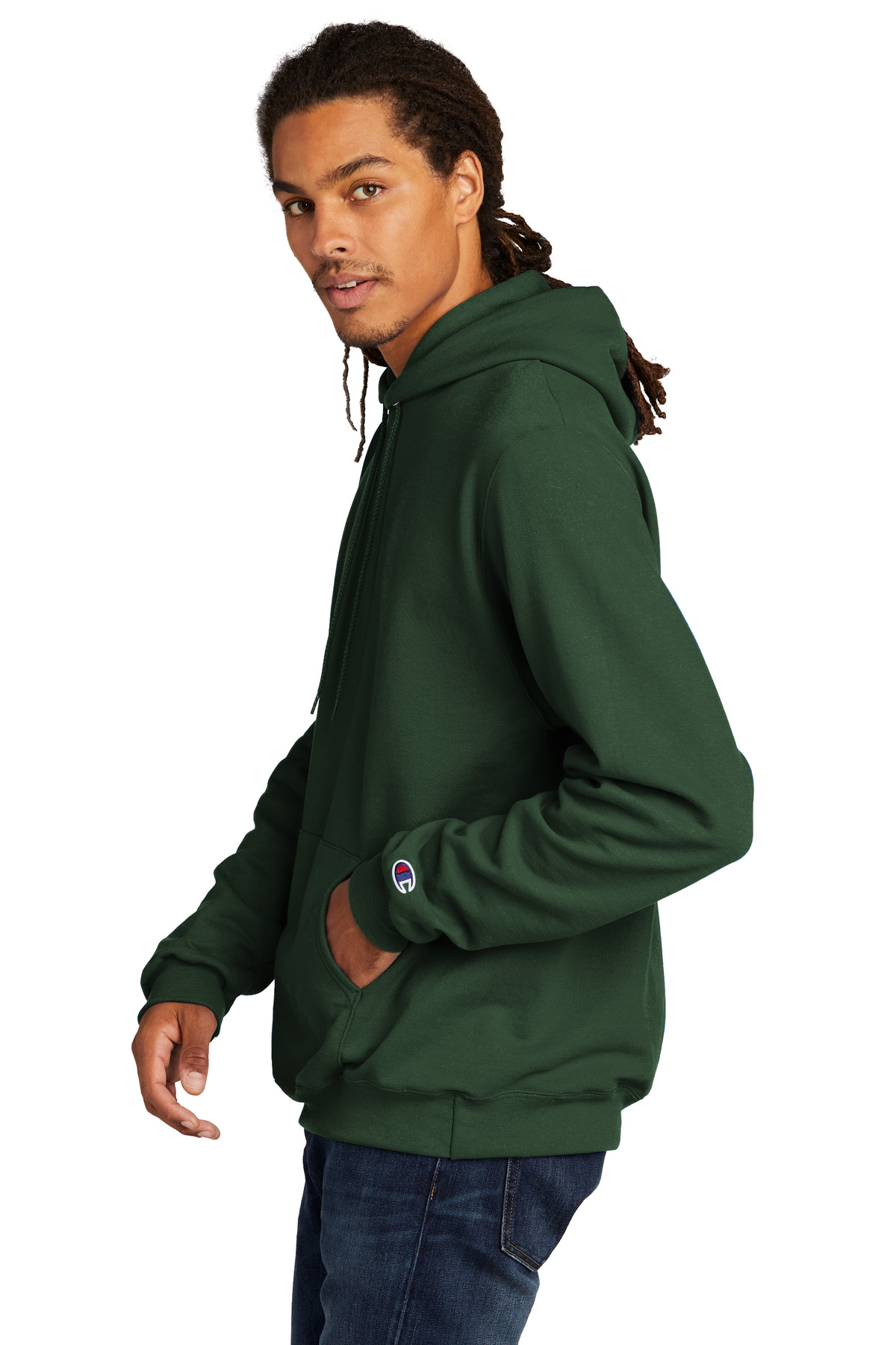 S700 Champion Double Dry Eco Hooded Sweatshirt S700 Champion Double Dry Eco Hooded Sweatshirt - Siide Image