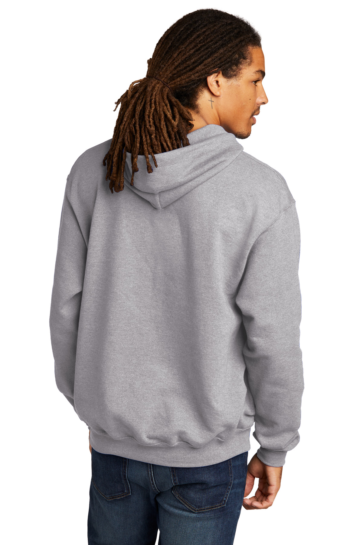 Champion Direct to Film (DTF) S700 Double Dry Eco Hooded Sweatshirt Champion Direct to Film (DTF) S700 Double Dry Eco Hooded Sweatshirt - Back Image
