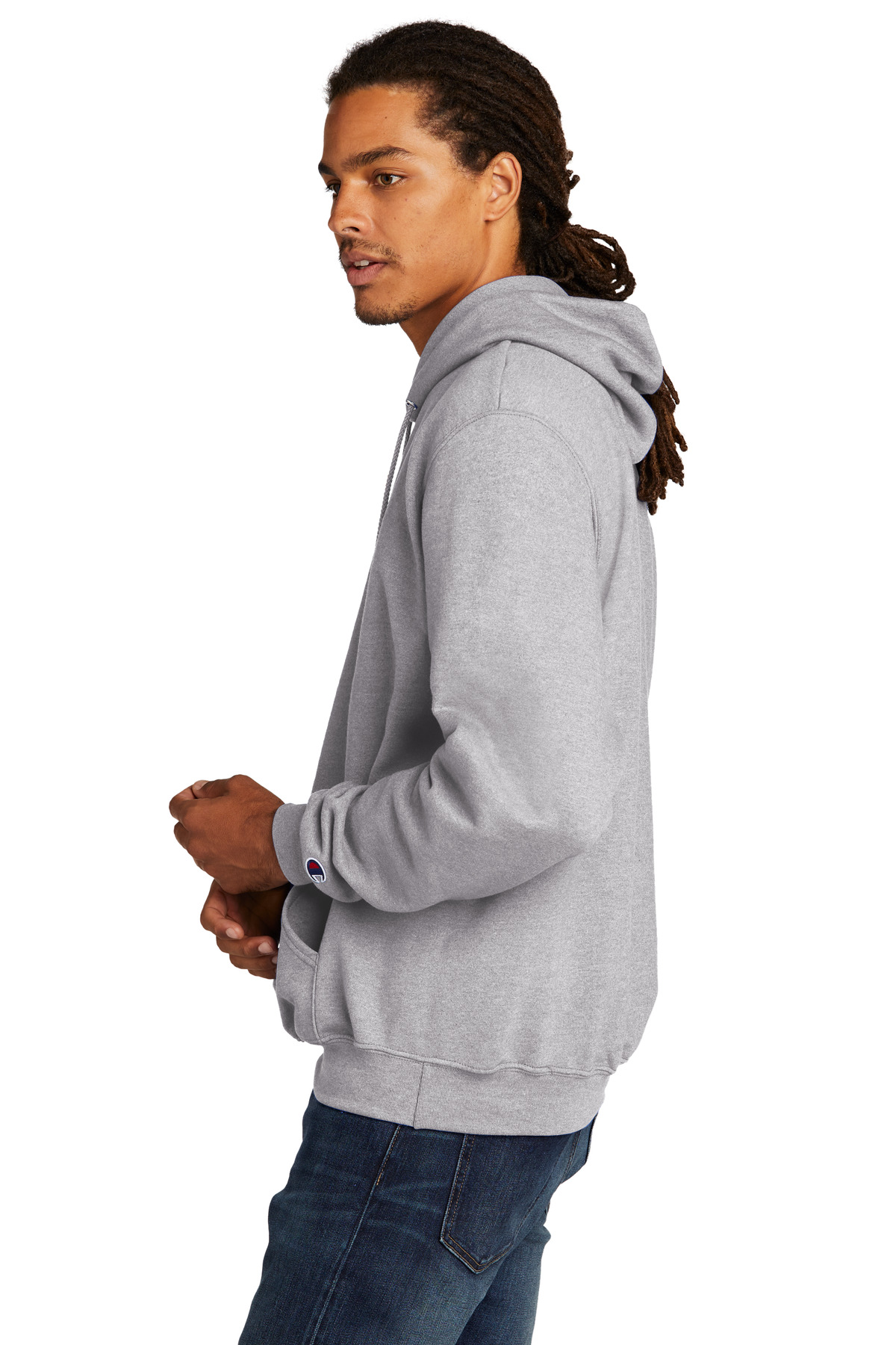 Champion Direct to Film (DTF) S700 Double Dry Eco Hooded Sweatshirt Champion Direct to Film (DTF) S700 Double Dry Eco Hooded Sweatshirt - Siide Image