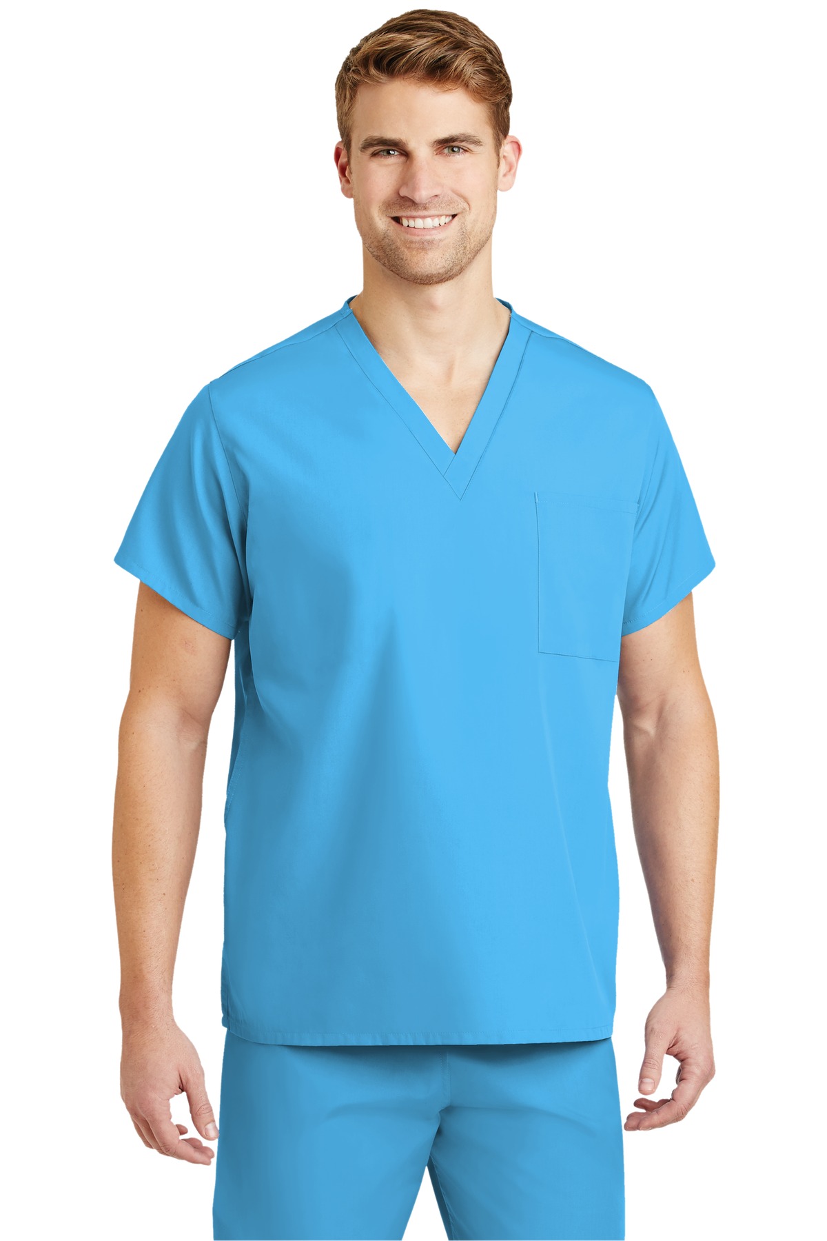 SCRUBTOP CornerStone Unisex V-neck Scrub Top