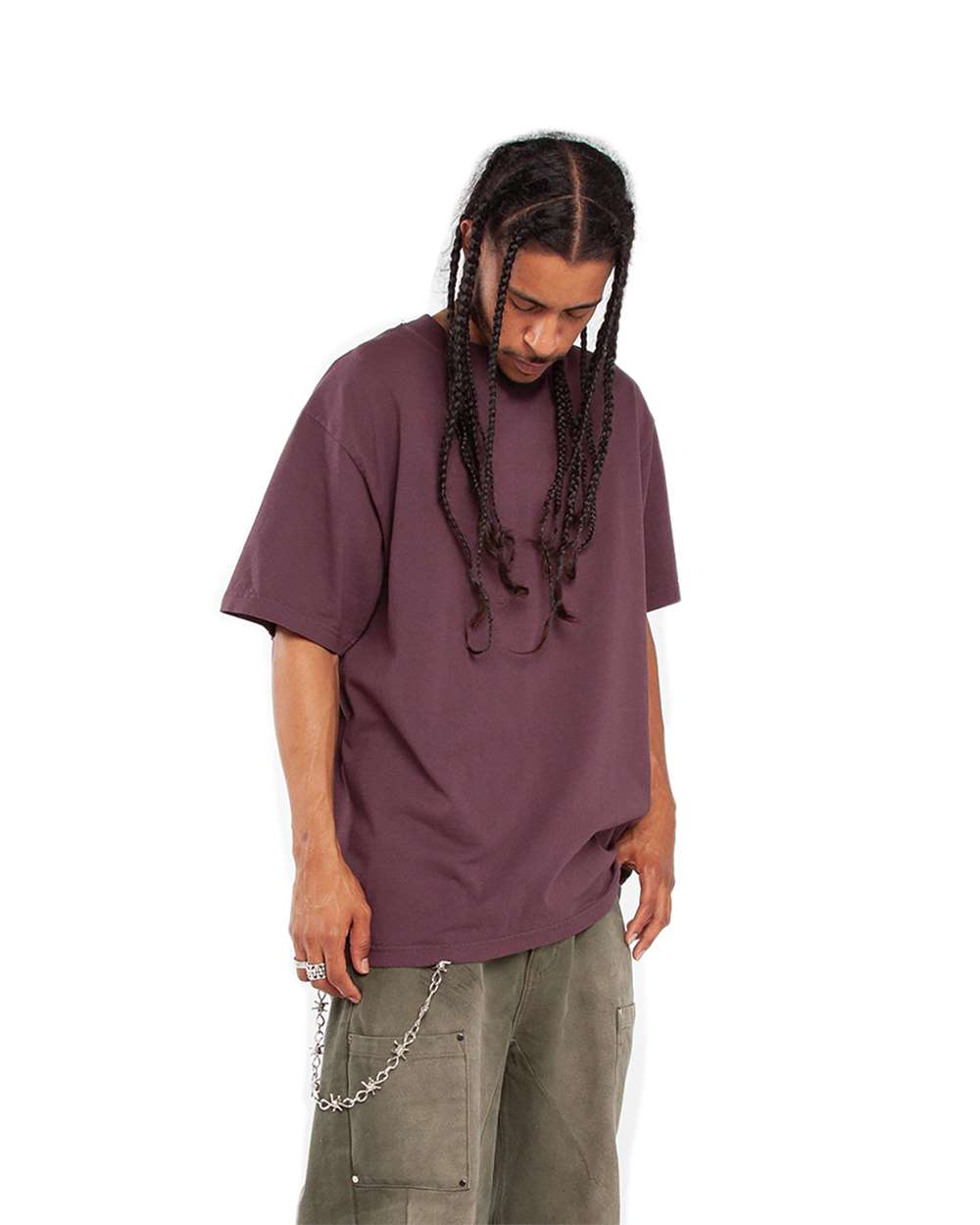 SHGD Shaka Wear SHGD Shaka Wear Men's Garment-Dyed Crewneck T-Shirt - Siide Image