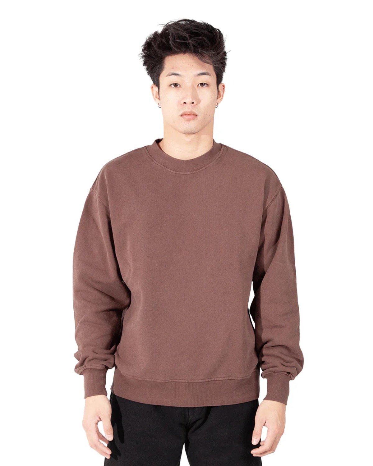 SHGFC Shaka Wear Mens Los Angeles Garment Dyed Crewneck