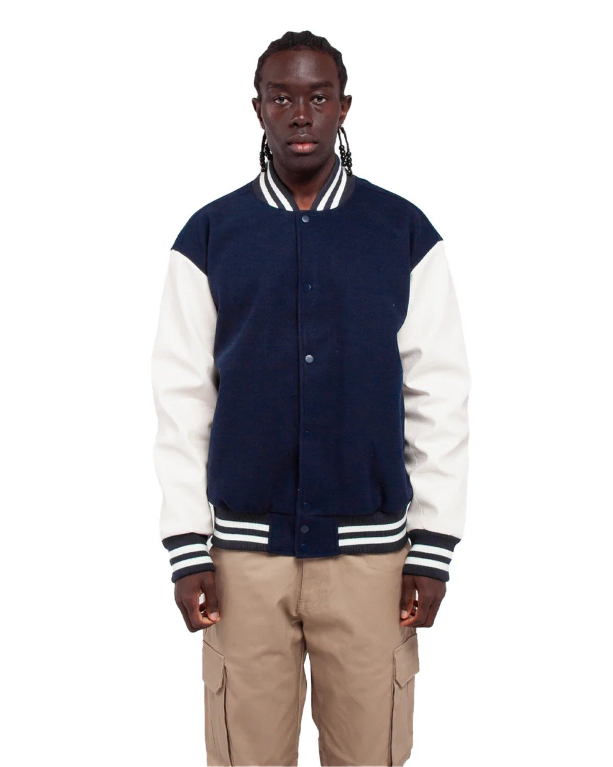 SHLLJ Shaka Wear Mens Letterman Jacket SHLLJ Shaka Wear Mens Letterman Jacket