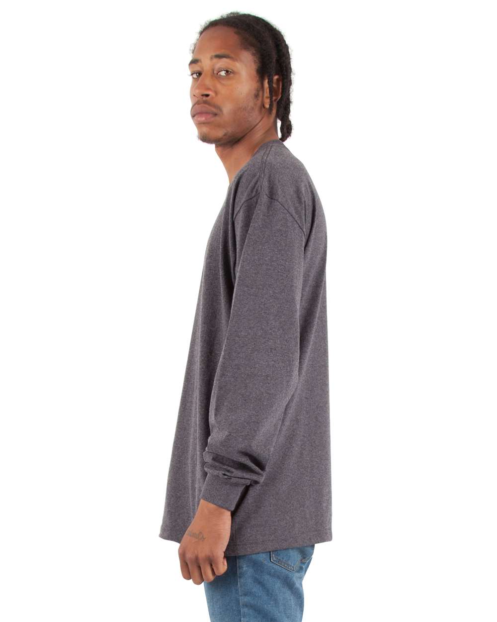 SHMHLST Shaka Wear Tall 7.5 oz., Max Heavyweight Long-Sleeve T-Shirt - Siide Image