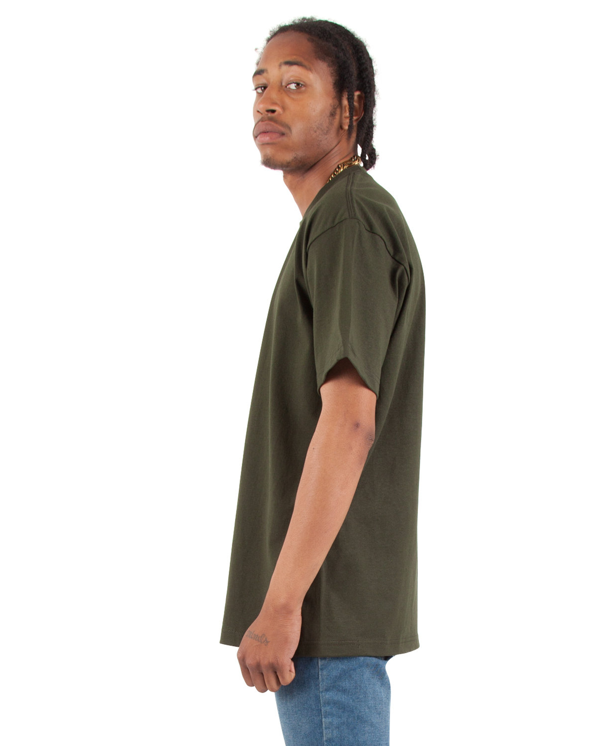 SHMHSS Shaka Wear Adult 7.5 oz Max Heavyweight T-Shirt - Siide Image