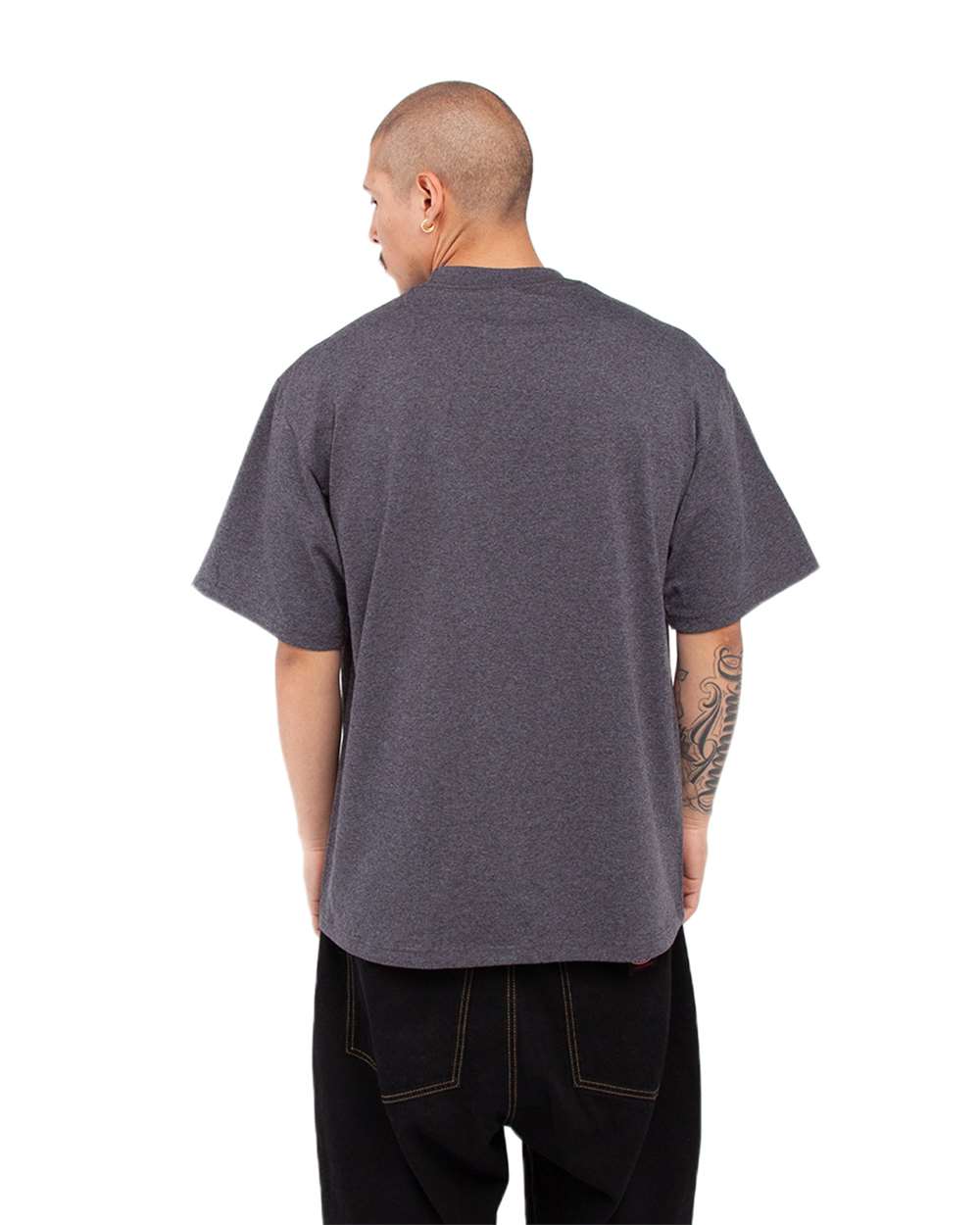 SHMHSST Shaka Wear Tall 7.5 oz., Max Heavyweight Short-Sleeve T-Shirt - Back Image