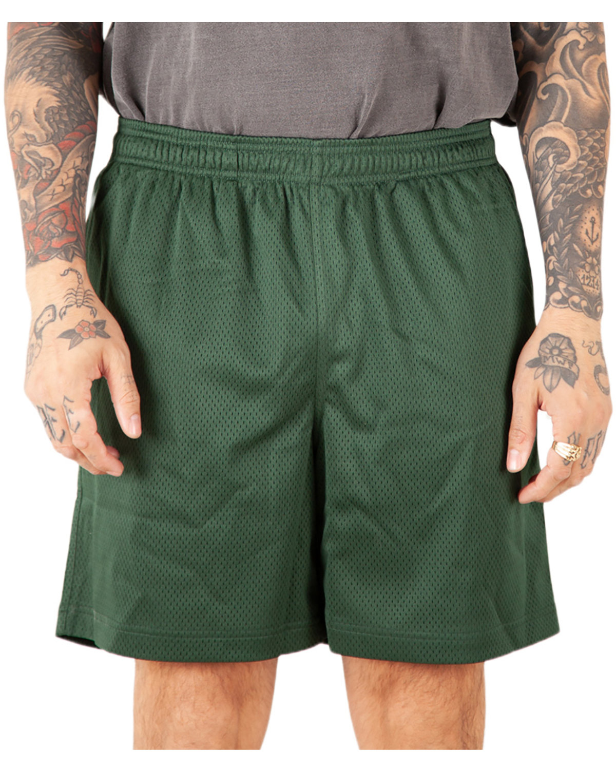 SHMPS Shaka Wear Men's Mesh PE Gym Short SHMPS Shaka Wear Men's Mesh PE Gym Short
