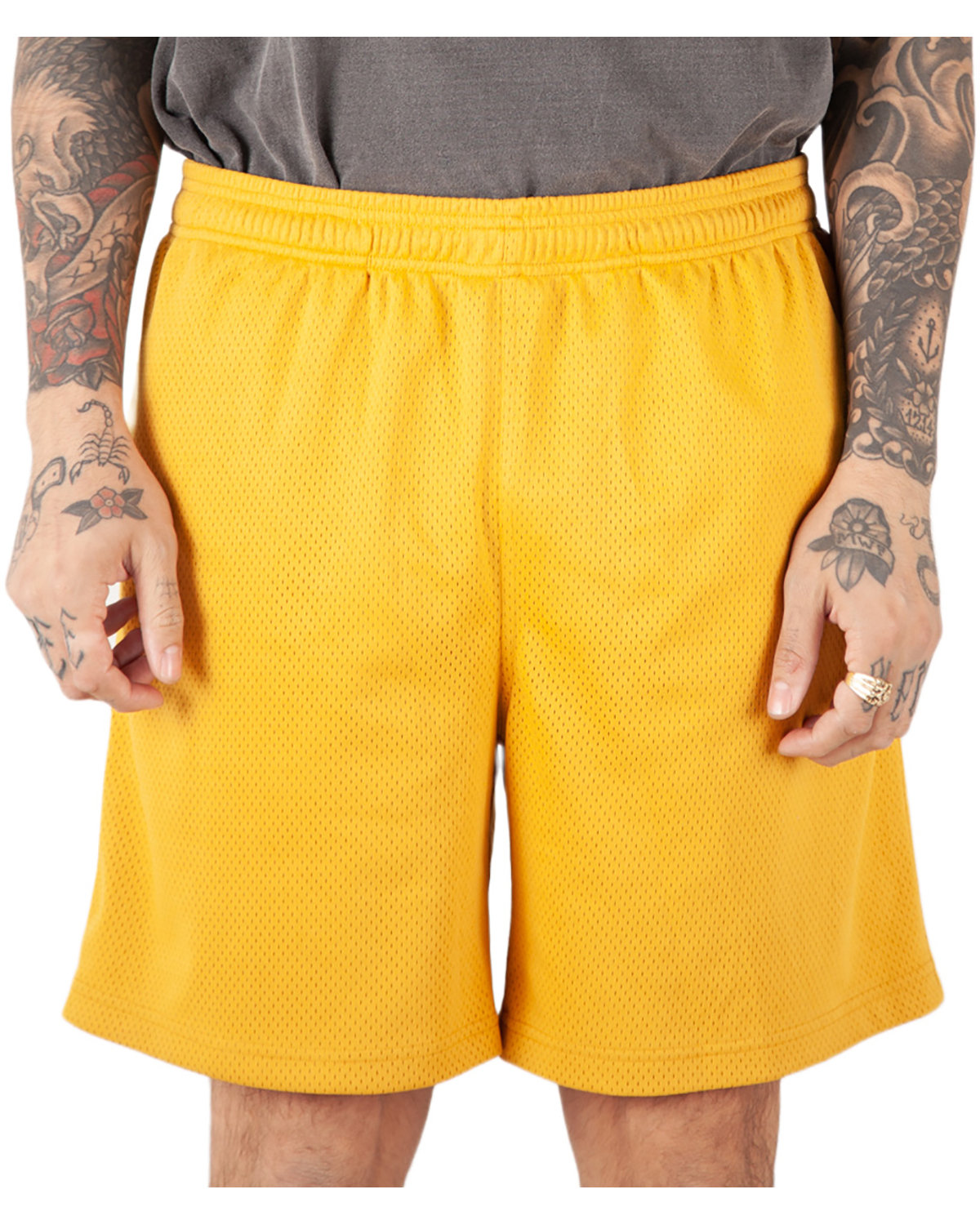 SHMPS Shaka Wear Mens Mesh PE Gym Short