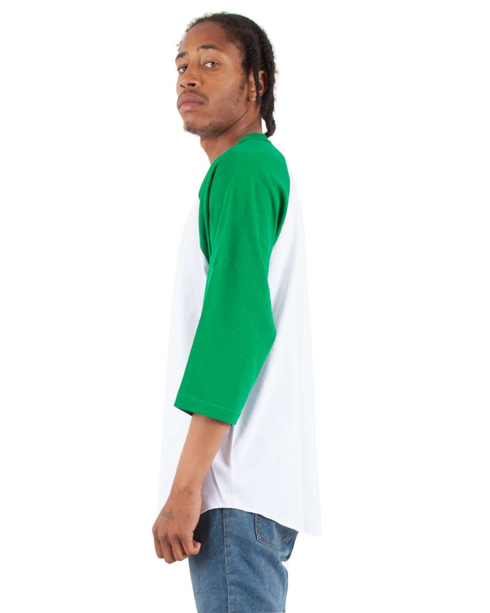 SHRAG Shaka Wear Adult 6 oz., 3/4-Sleeve Raglan T-Shirt - Siide Image
