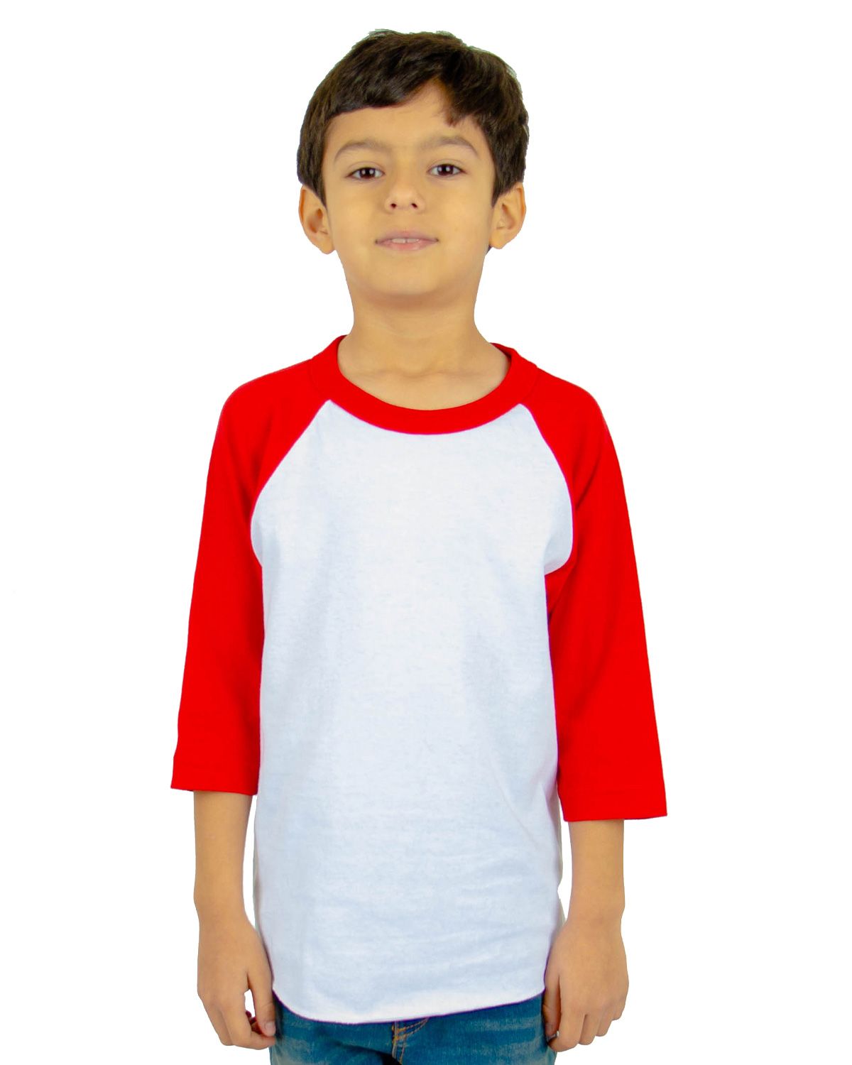 SHRAGY Shaka Wear Youth 6 oz., 3/4-Sleeve Raglan