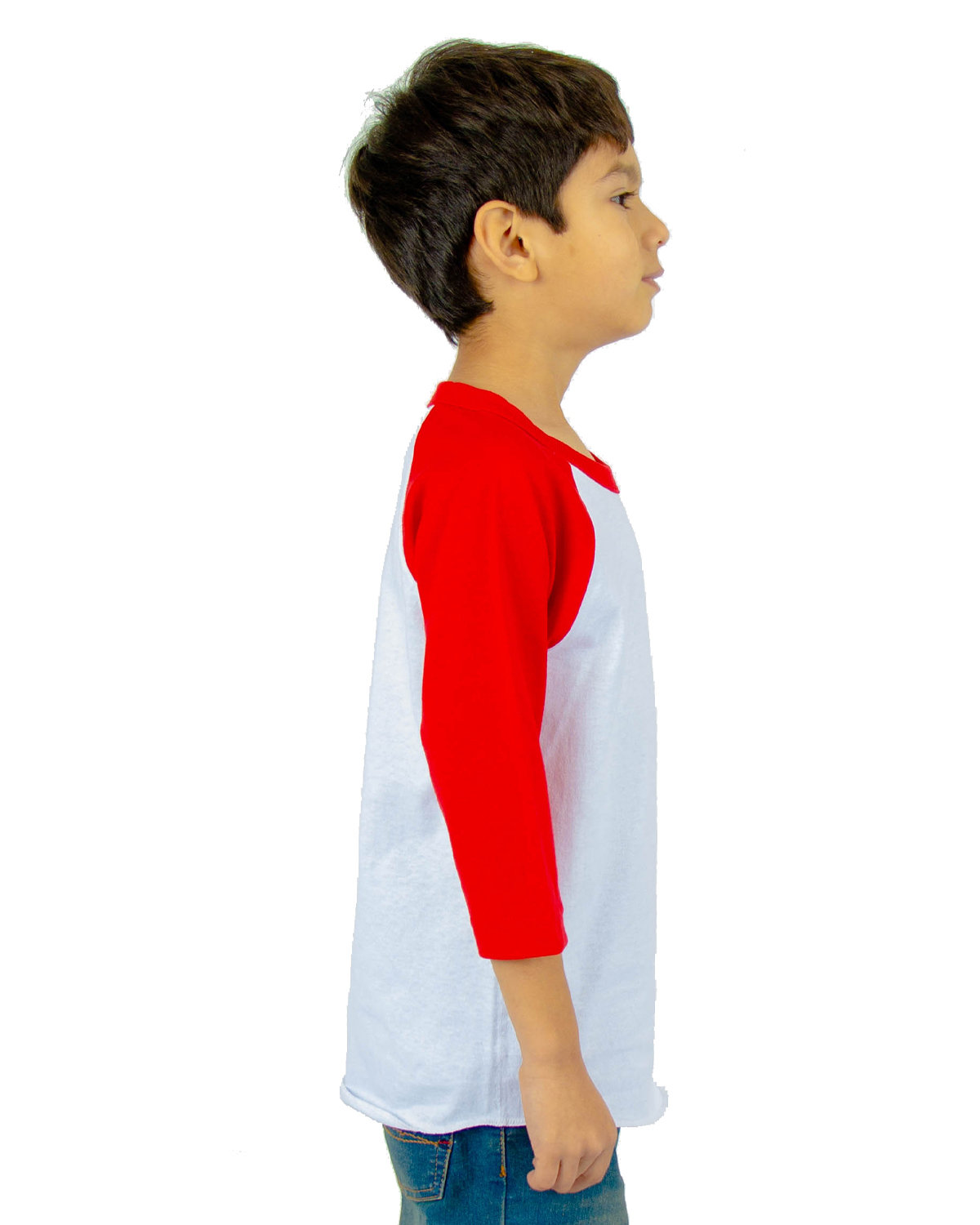 SHRAGY Shaka Wear Youth 6 oz., 3/4-Sleeve Raglan - Siide Image
