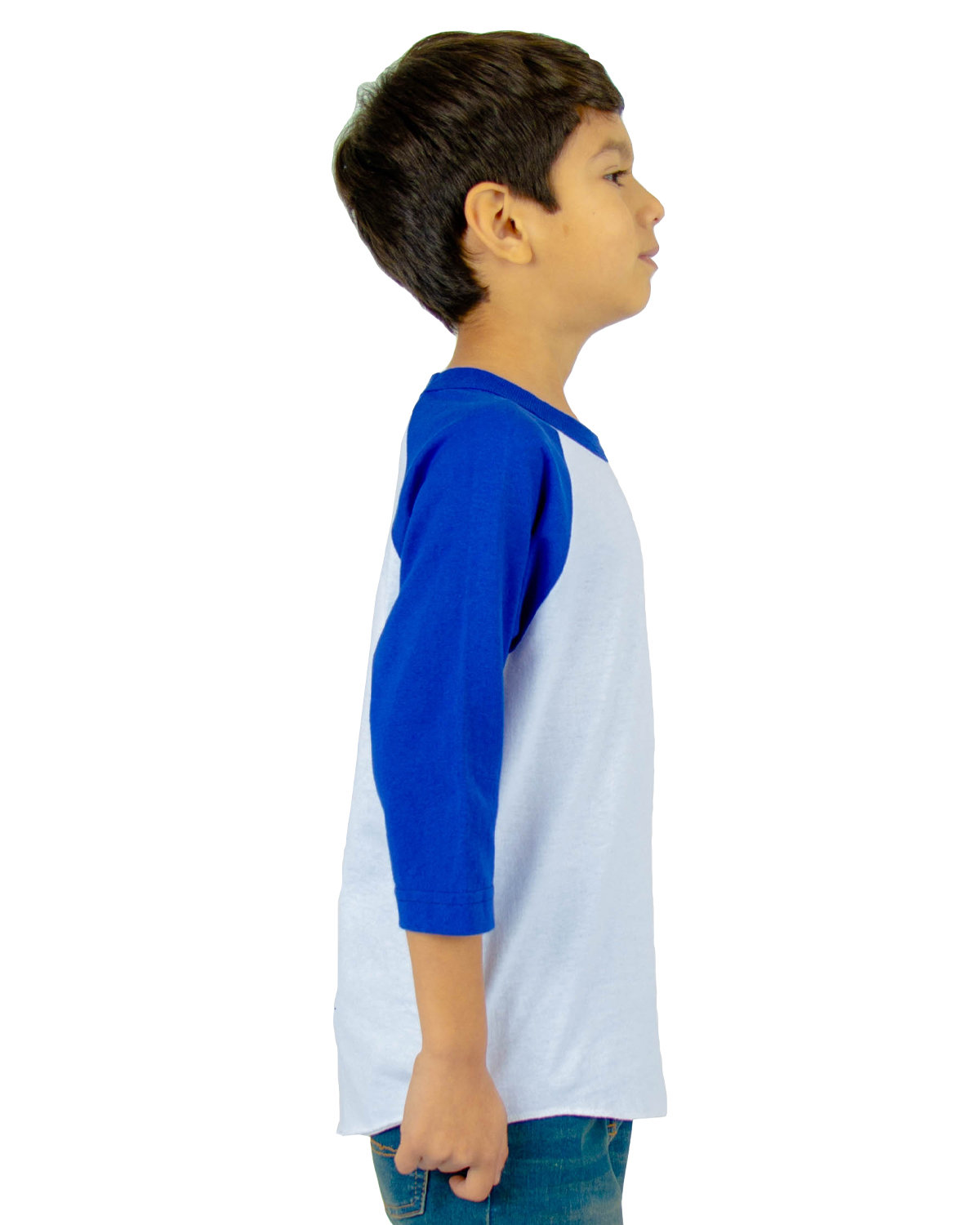 Raglan T-Shirt SHRAGY Shaka Wear Youth 6 oz., 3/4-Sleeve Raglan - Siide Image