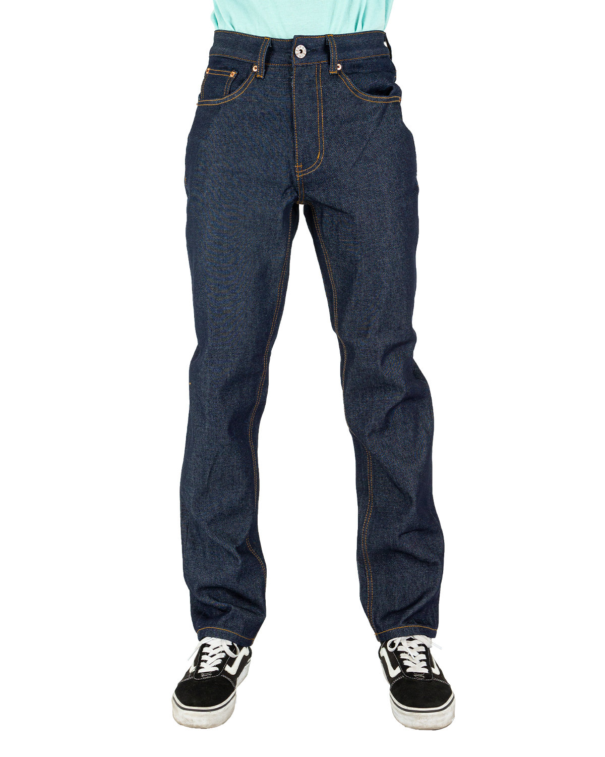 SHRDJ Shaka Wear 12 oz., Raw Denim Straight-Leg Jean Pant