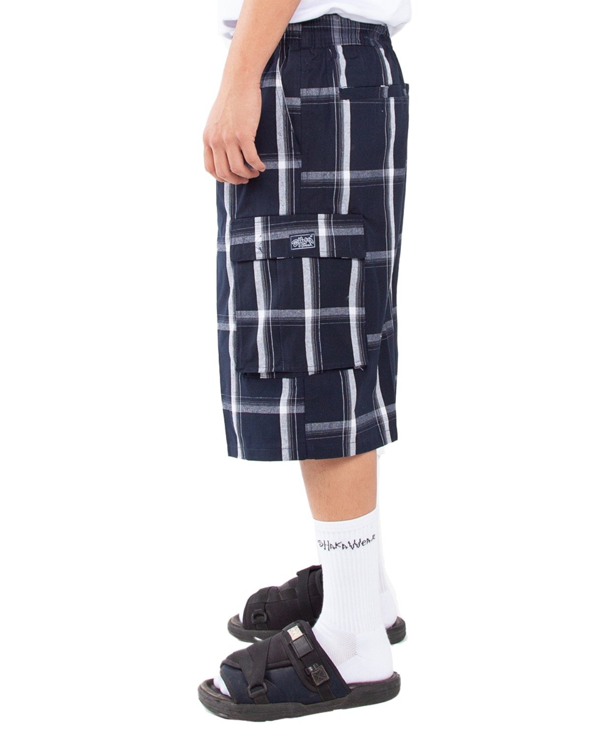 SHSP Shaka Wear Unisex Plaid Shorts - Siide Image