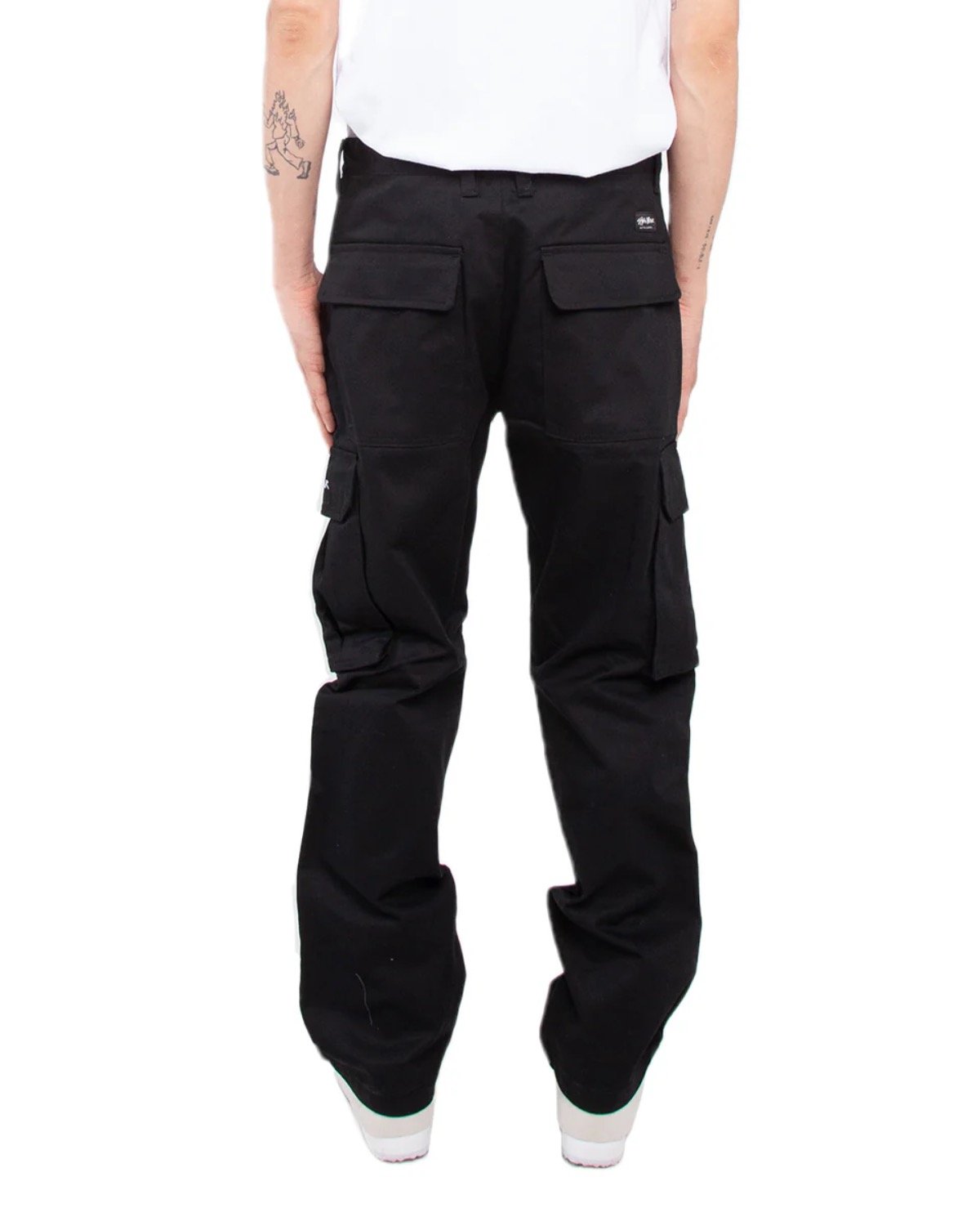 SHSPCP Shaka Wear Mens Twill Cargo Pants - Back Image