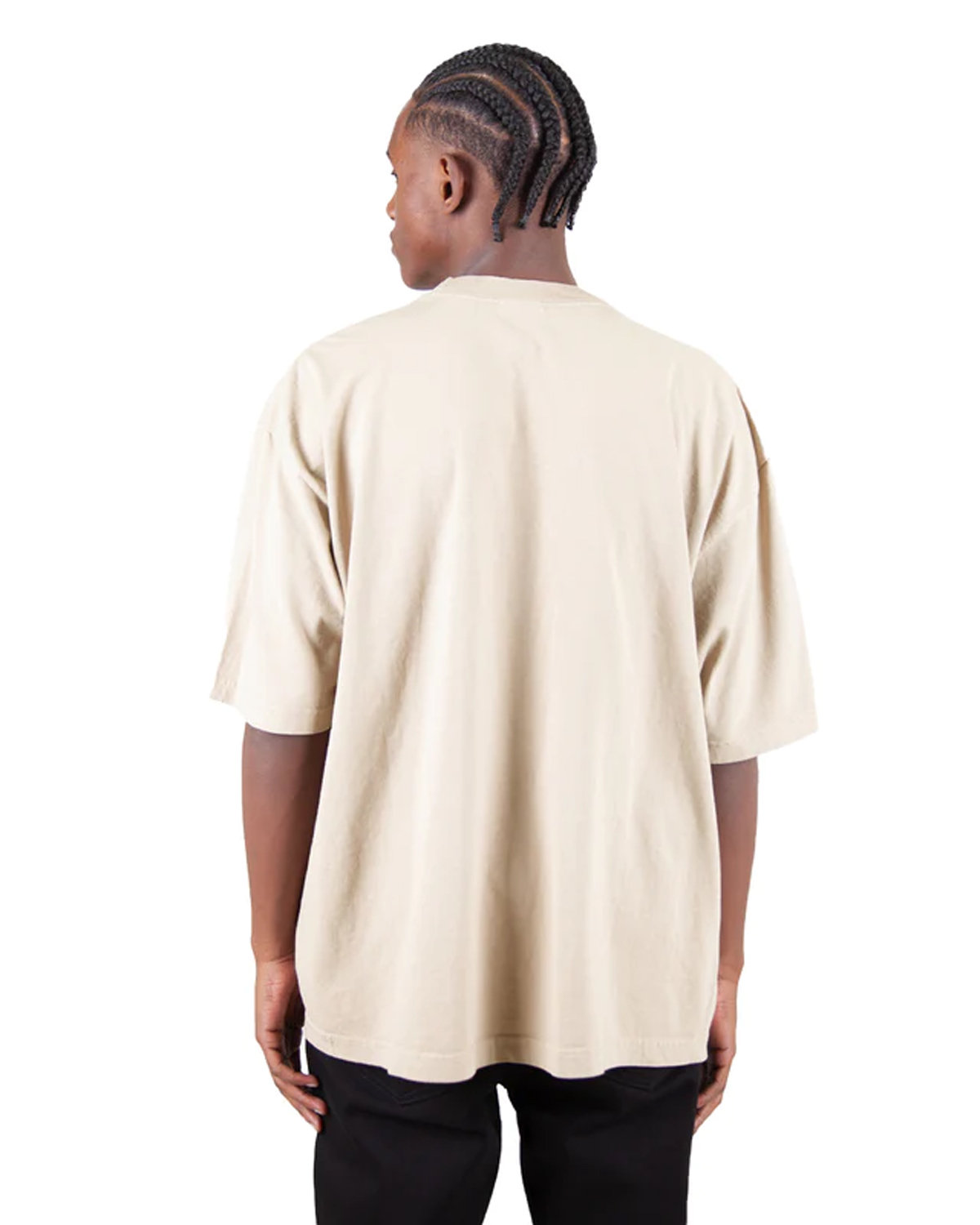 SHGDD Shaka Wear Adult Garment-Dyed Drop-Shoulder T-Shirt - Back Image