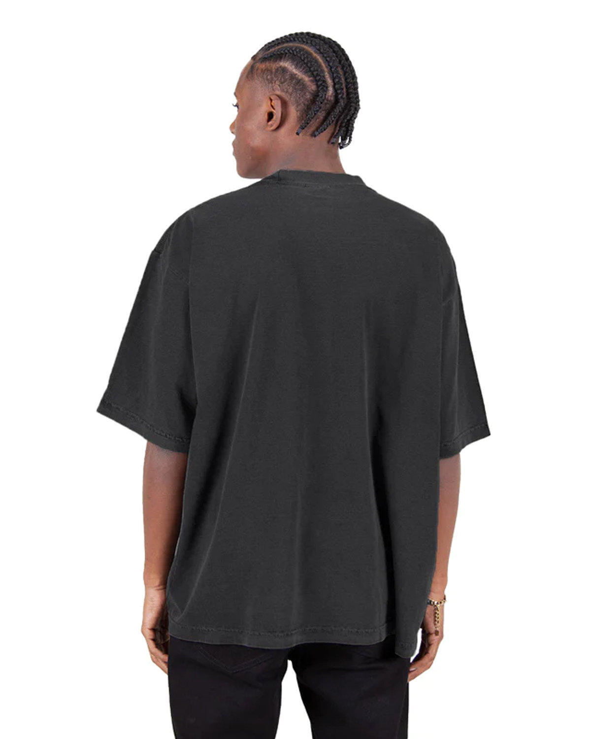 SHGDD Shaka Wear Adult Garment-Dyed Drop-Shoulder T-Shirt SHGDD Shaka Wear Adult Garment-Dyed Drop-Shoulder T-Shirt - Back Image